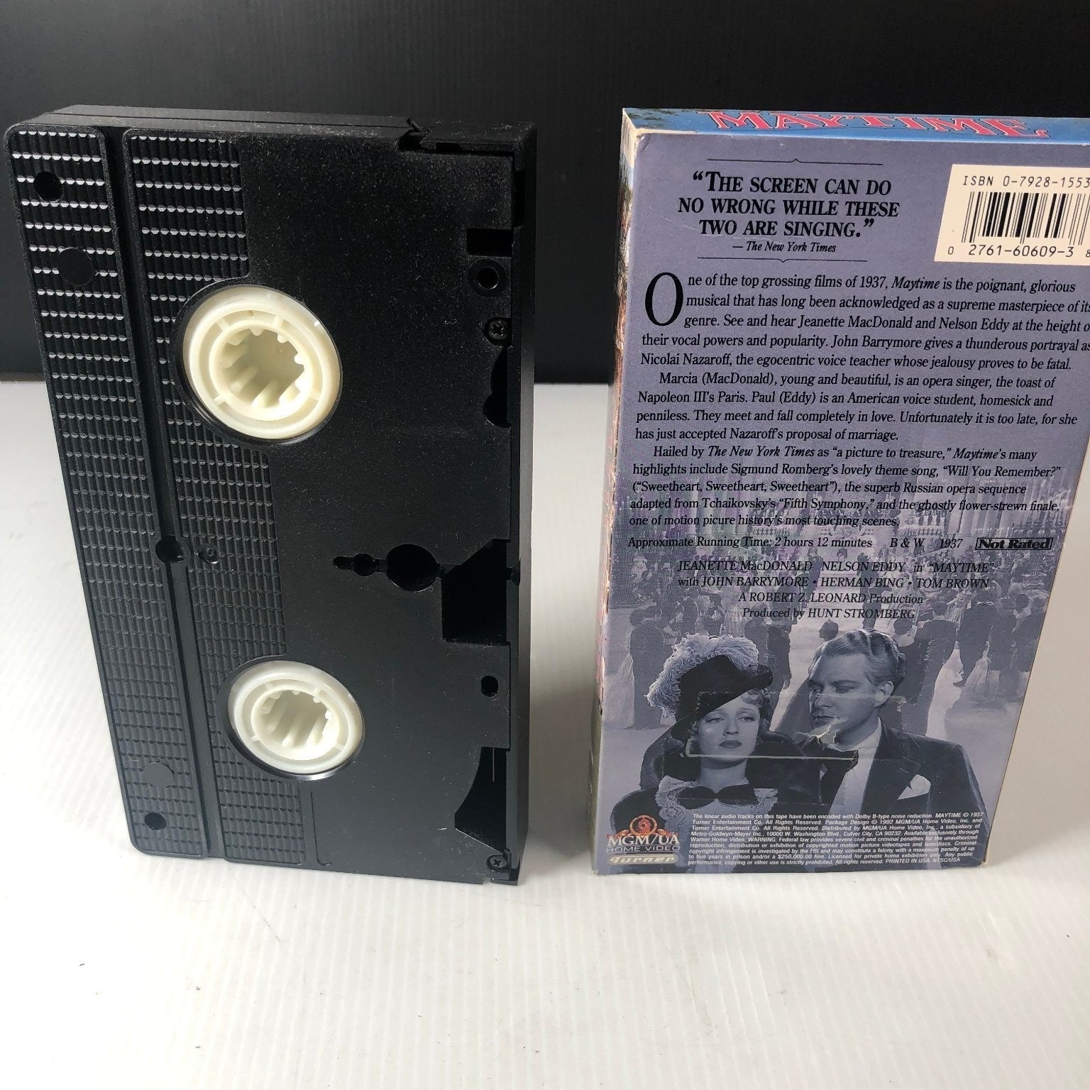 Maytime VHS 1937 Musical Classic B&W MGM/UA Home Video Hi-Fi