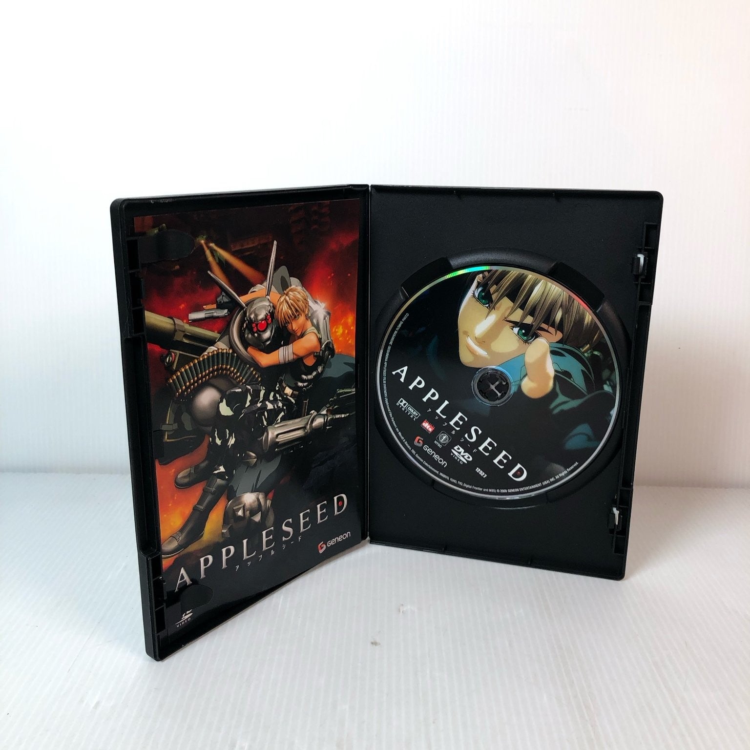 Appleseed DVD 2004 Anime Sci-Fi Action Shinji Aramaki Geneon English Japanese