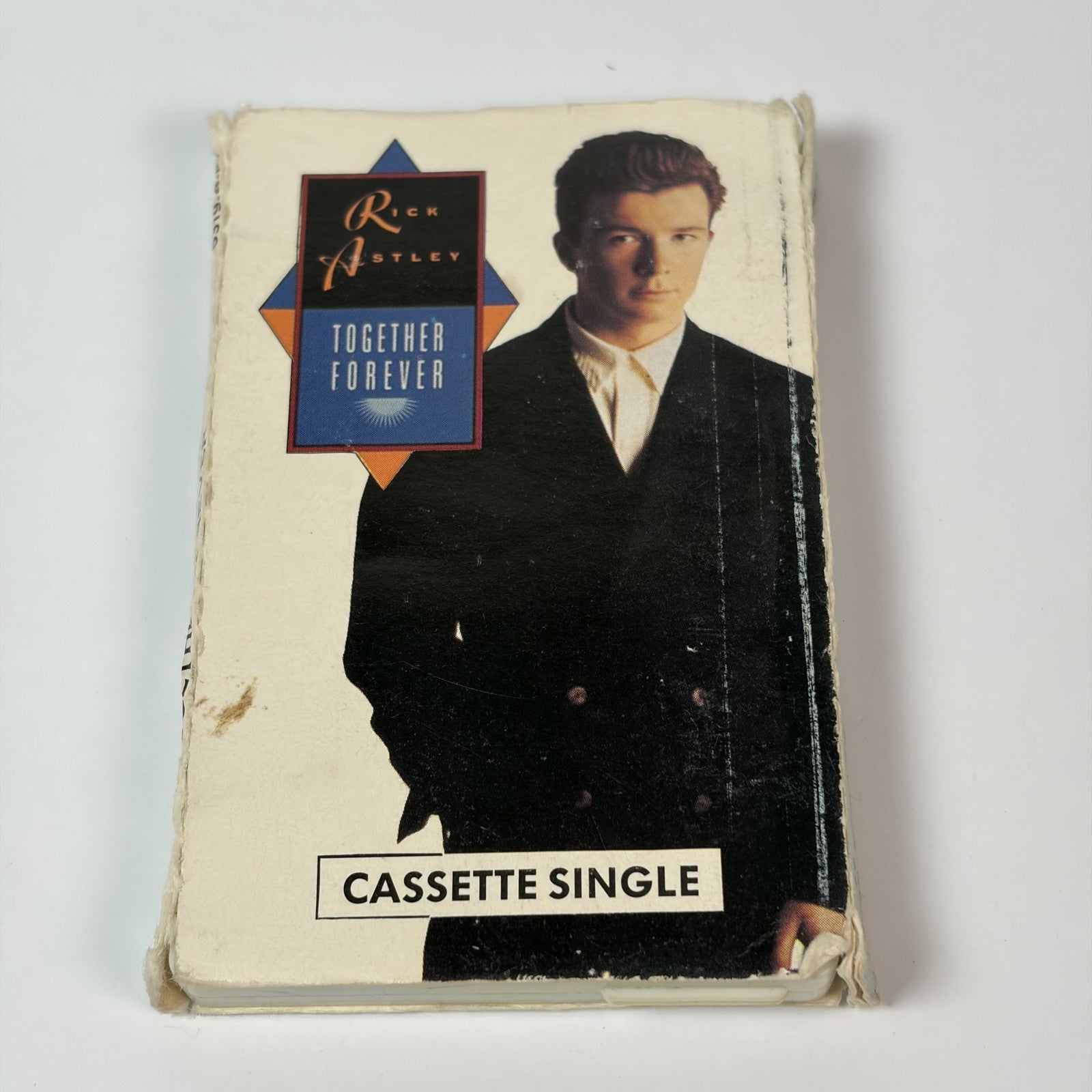 Rick Astley - Together Forever Cassette Single (Remix) - 1987 Pop Dance White