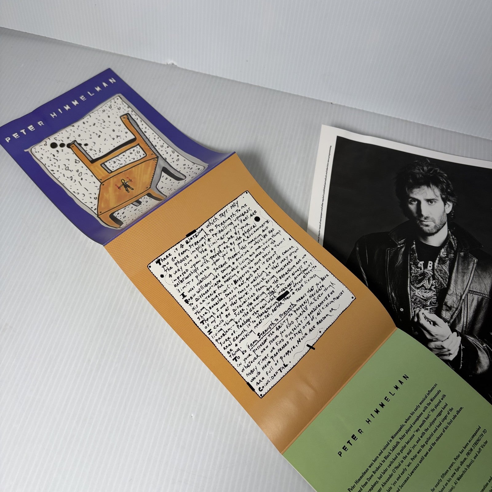 Peter Himmelman 1999 Press Kit Promo Photo & Booklet Rock Pop Music Memorabilia