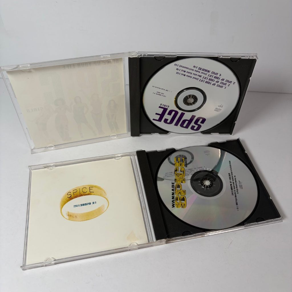 Spice Girls CD Single Lot x4 Wannabe Say You'll Be There Spice Up Your Life