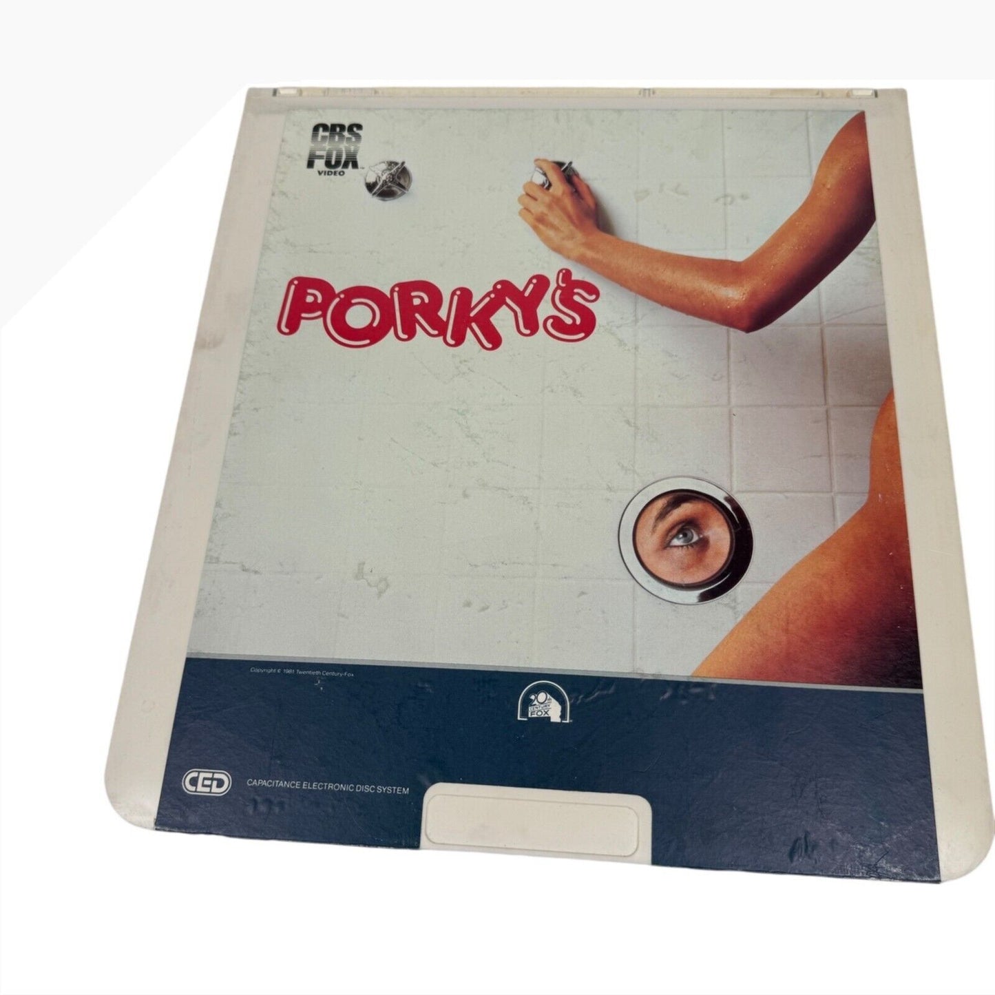 Porkys CED VideoDisc RCA Selectavision Movie CBS Fox 1981 Cult Classic Comedy