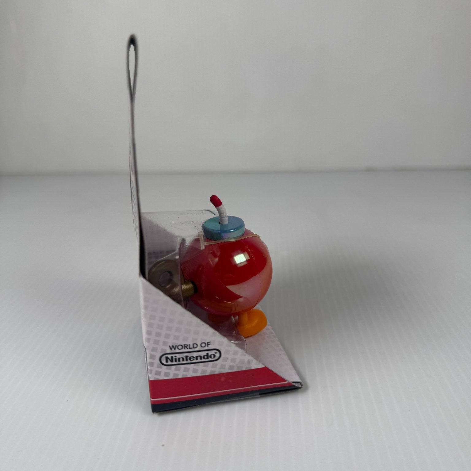 World of Nintendo Red Bob Omb 2.5" Collectible Iridescent Super Mario Figure