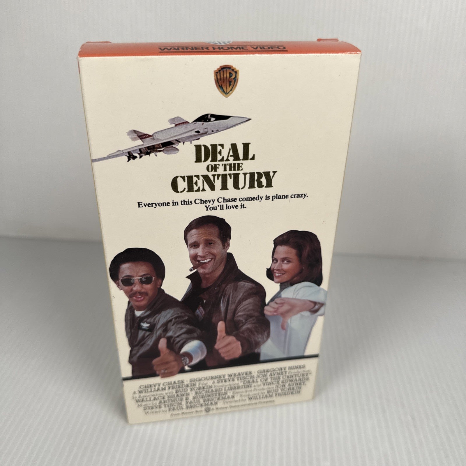 Deal of the Century VHS 1986 Chevy Chase Sigourney Weaver Gregory Hines Comedy