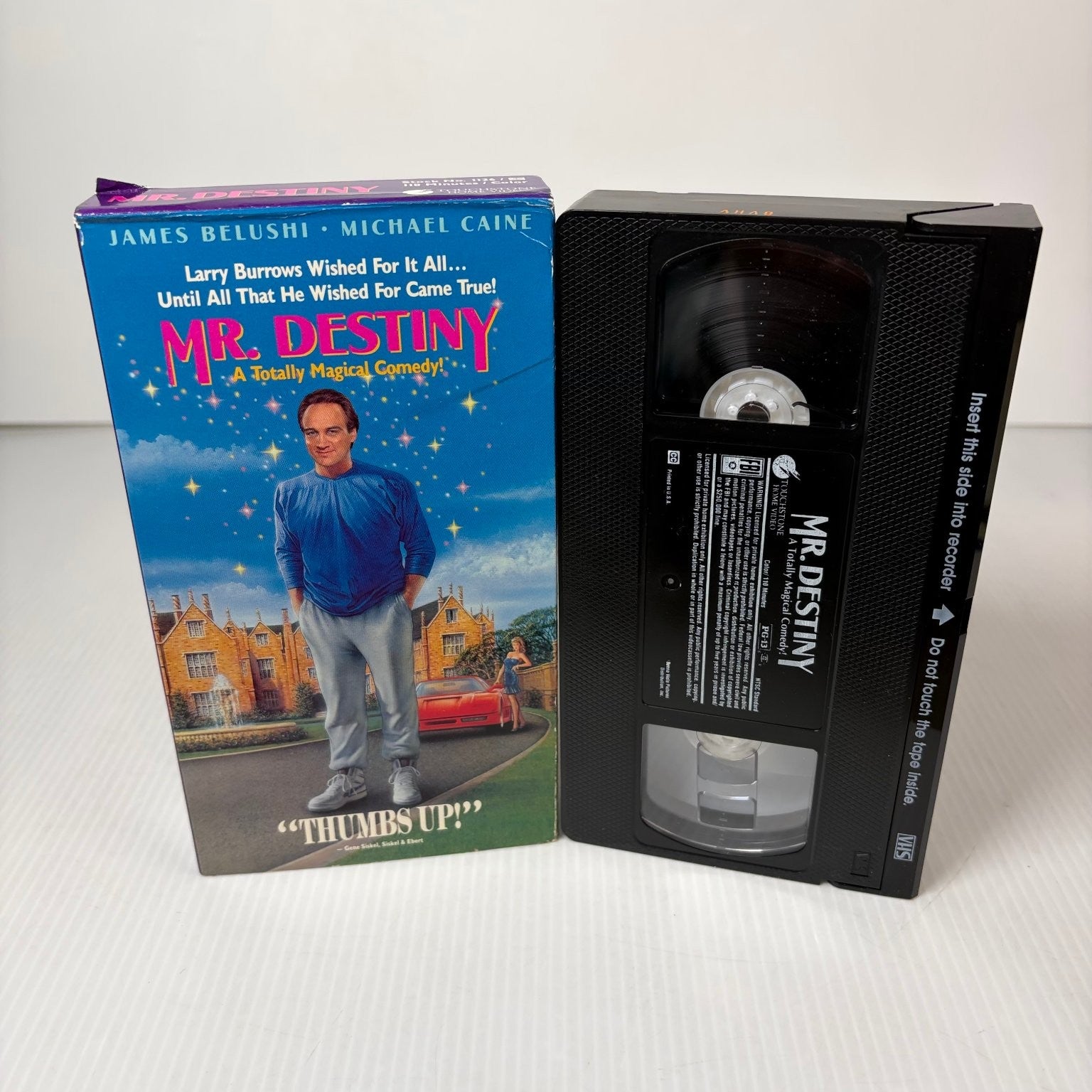 Mr. Destiny VHS 1991 Comedy Fantasy James Belushi Touchstone Home Video