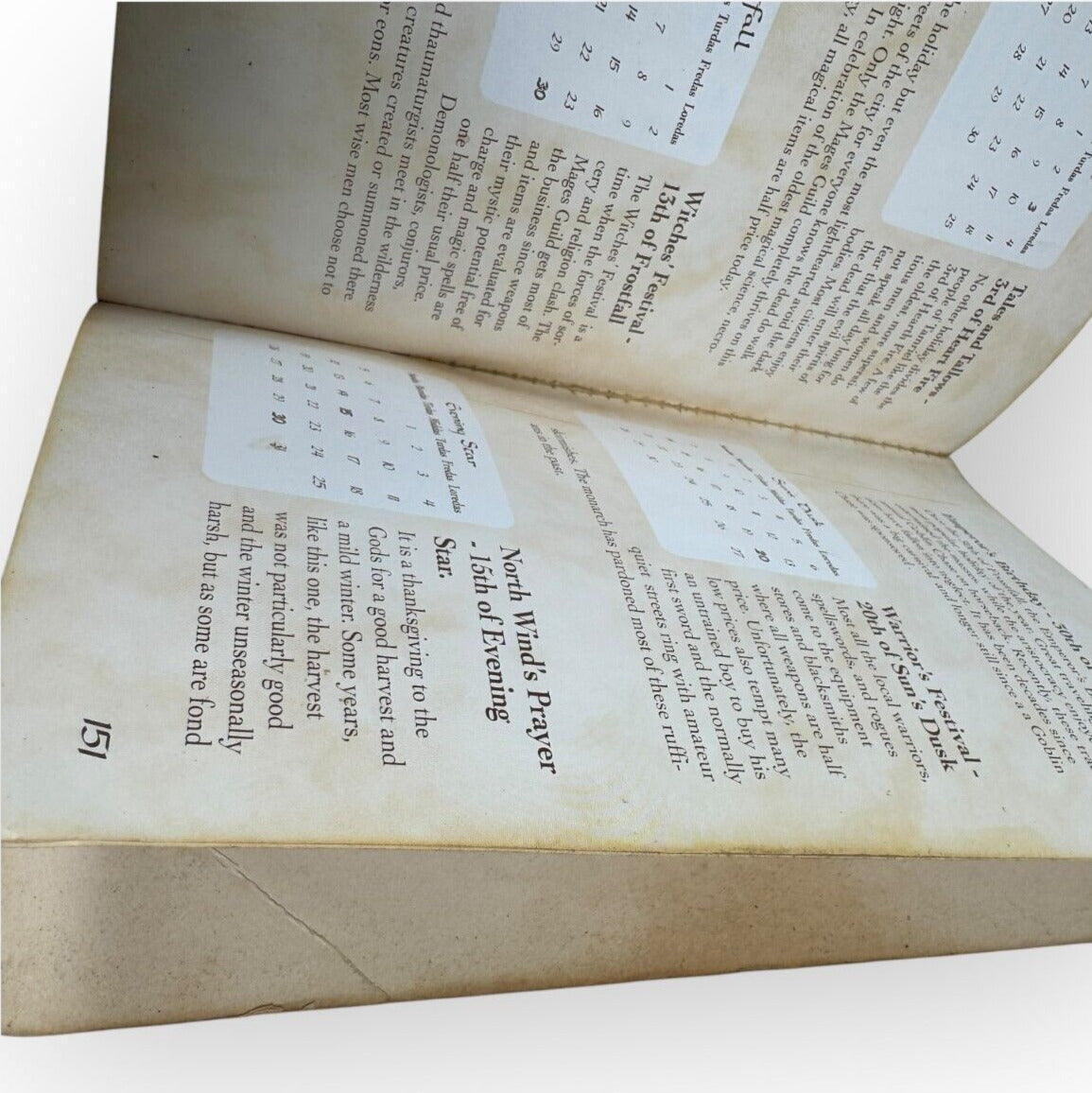 CODEX SCIENTIA Bethesda Hint Clue Book for The Elder Scrolls Arena (Heavy Wear)