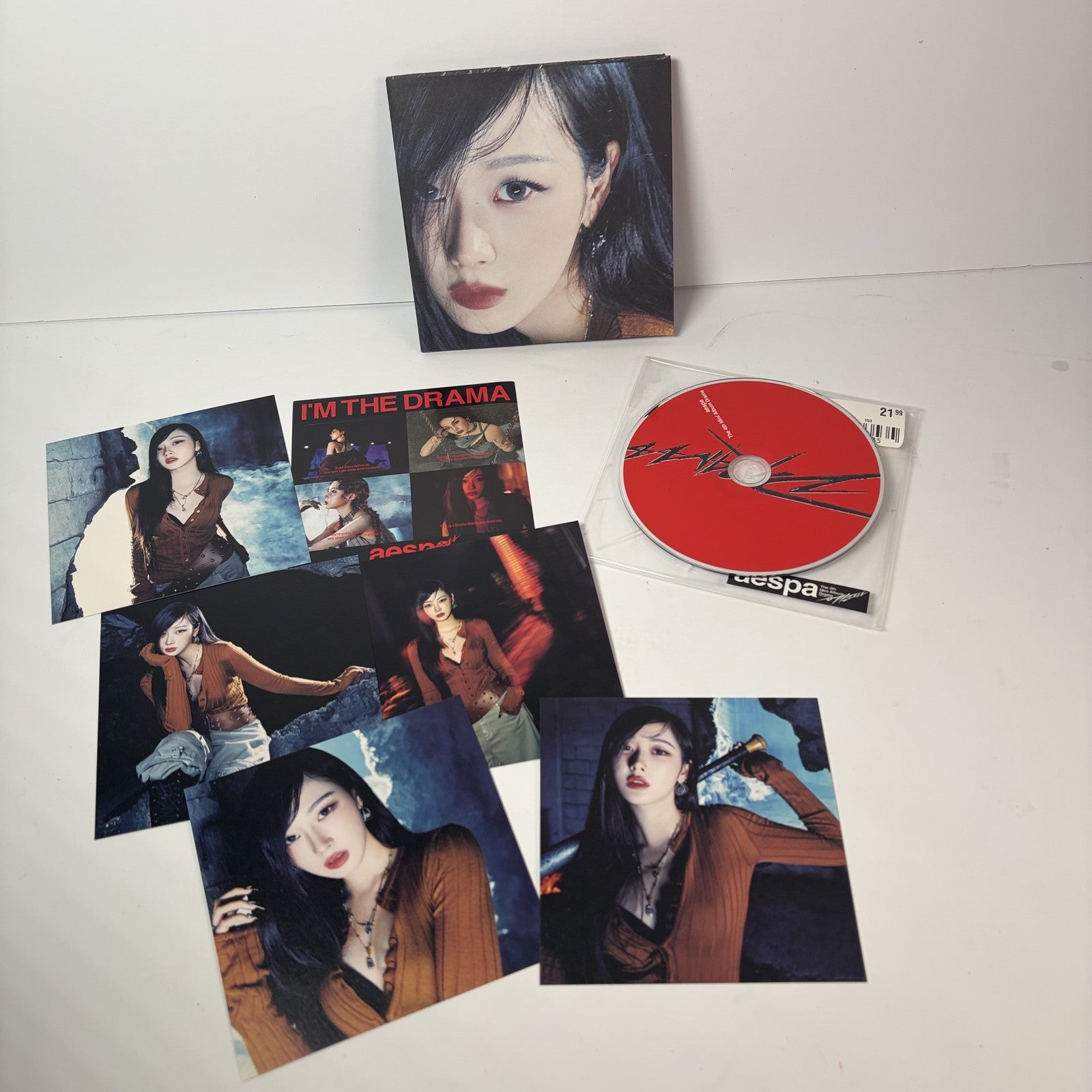 aespa DRAMA the 4th Mini Album CD Album Scene Version Giselle K-Pop