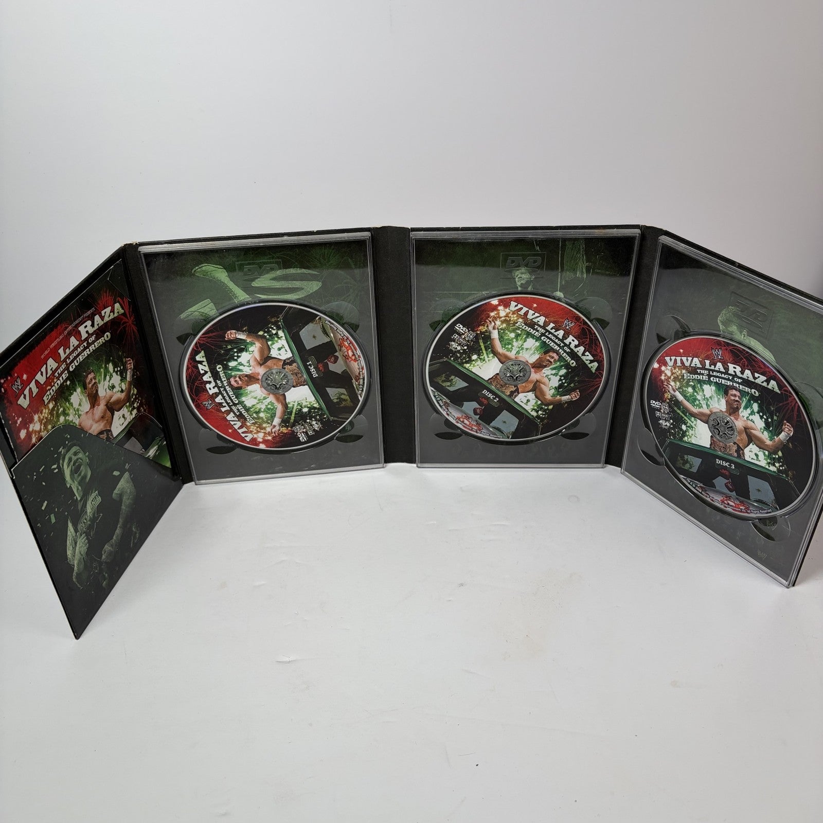 WWE Viva La Raza The Legacy of Eddie Guerrero 3-Disc DVD Set Wrestling TV-14