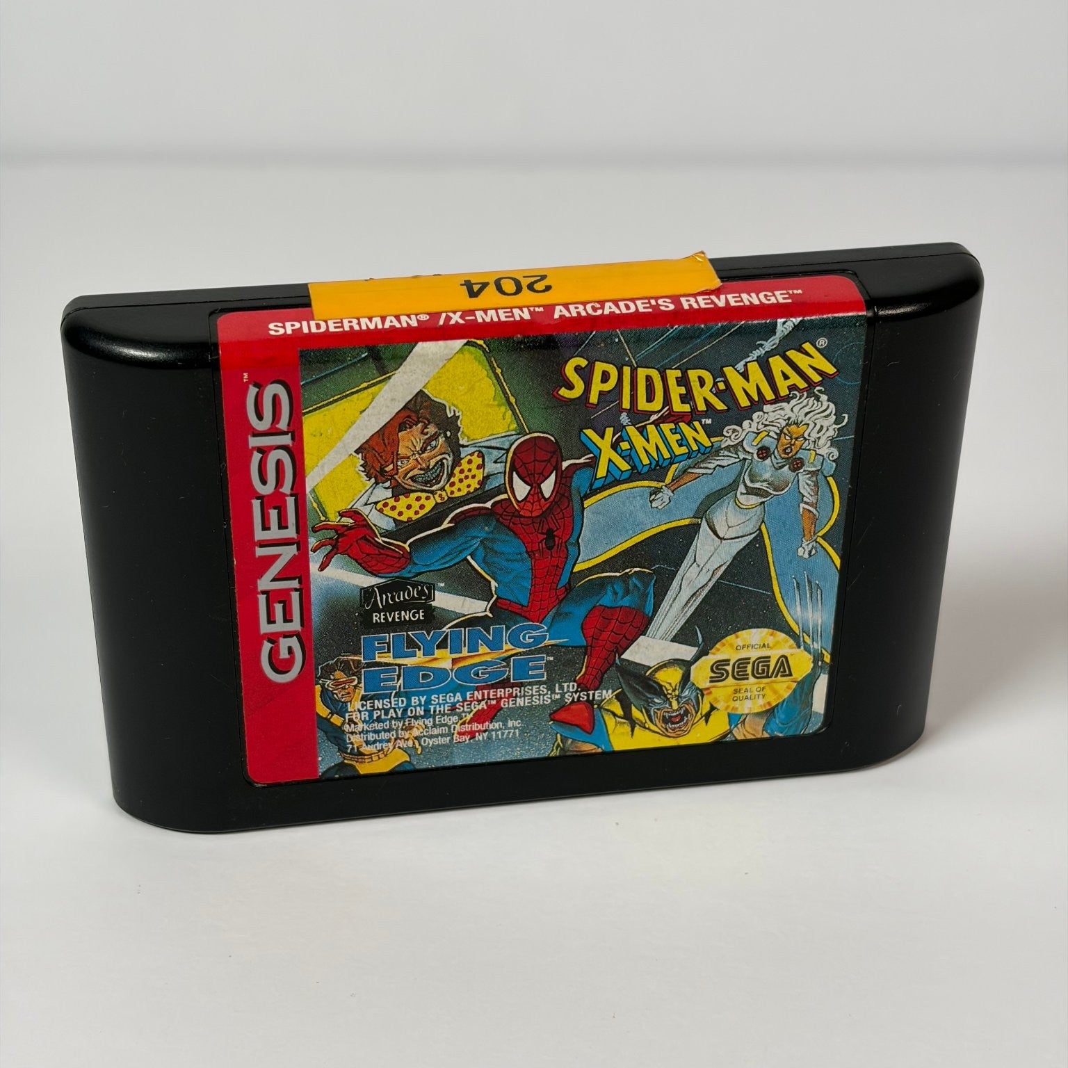 Spider-Man / X-Men: Arcade's Revenge Sega Genesis Game Authentic Cartridge