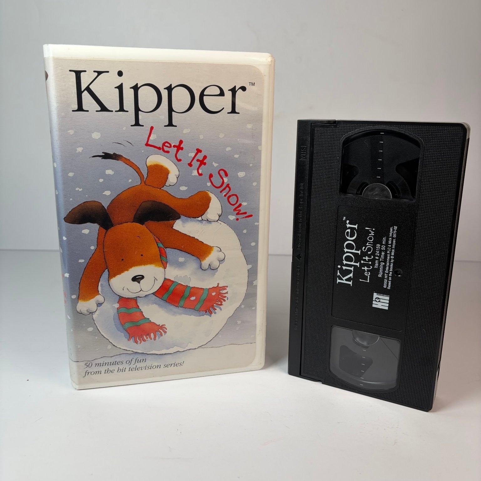 Kipper Let It Snow VHS 2002 Children's Animation HiT Entertainment Rare OOP