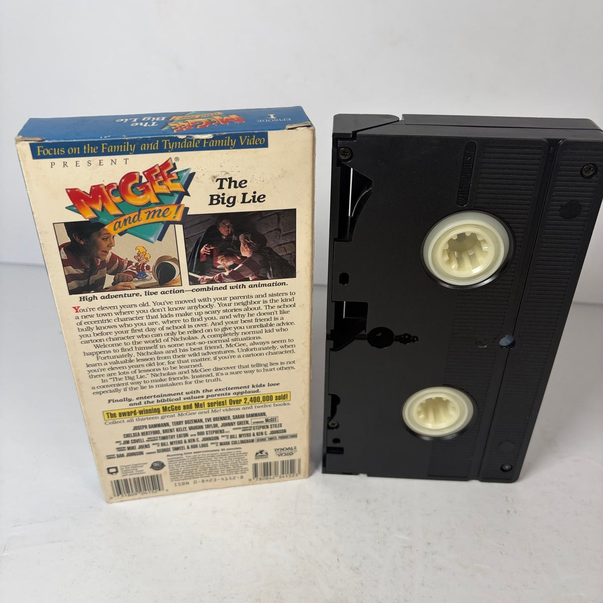 McGee and Me! The Big Lie VHS 1990 Children's Focus on the Family