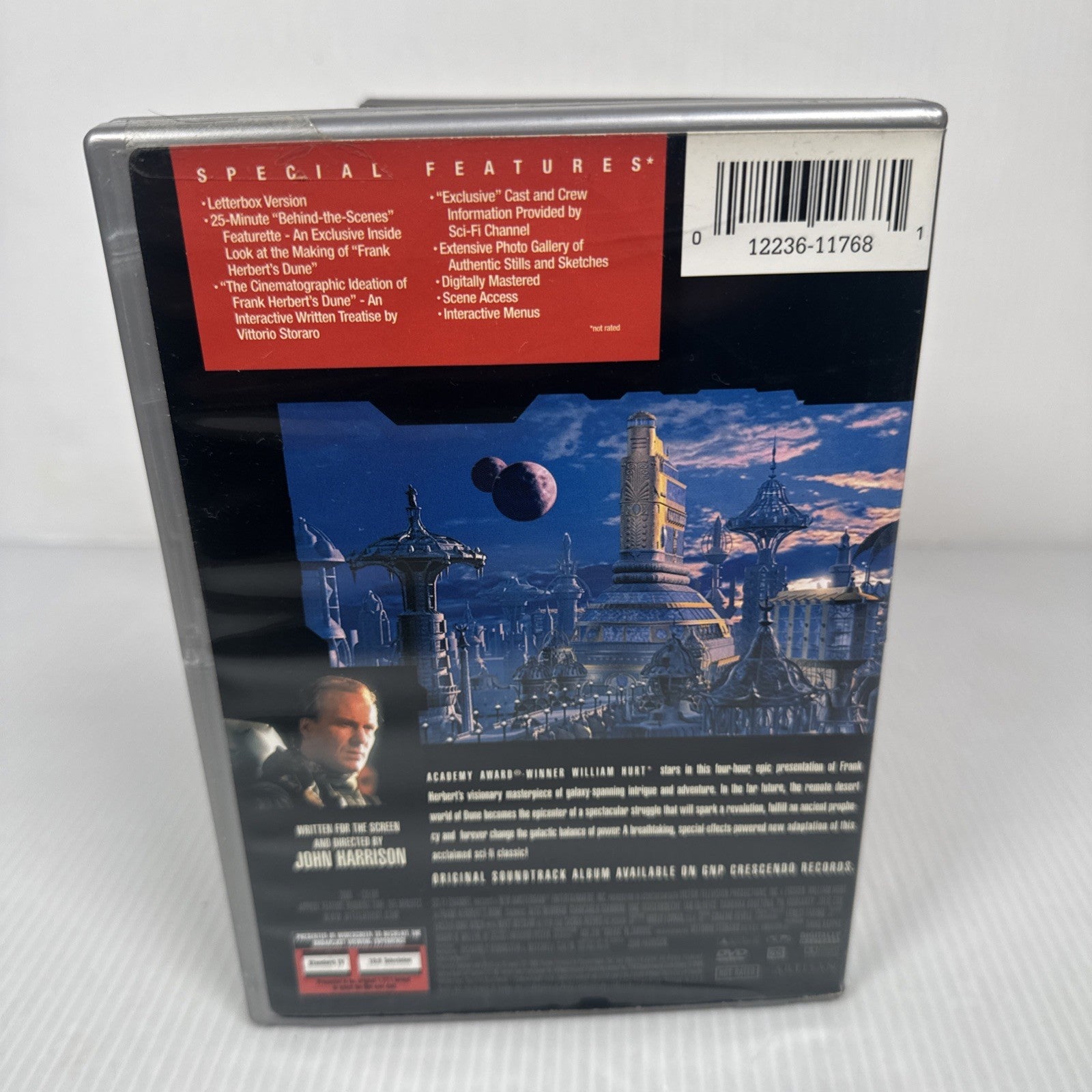 Frank Herbert’s DUNE William Hurt Miniseries 2 DISC SET DVD Sci-Fi Channel