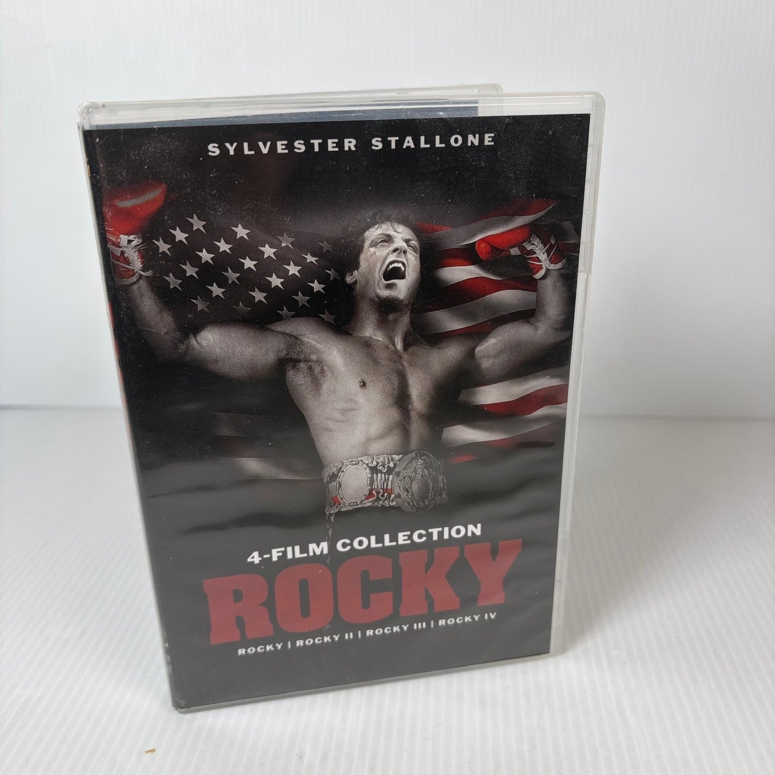 Rocky 4-Film Collection DVD (1976-1985) Sylvester Stallone Boxing Saga