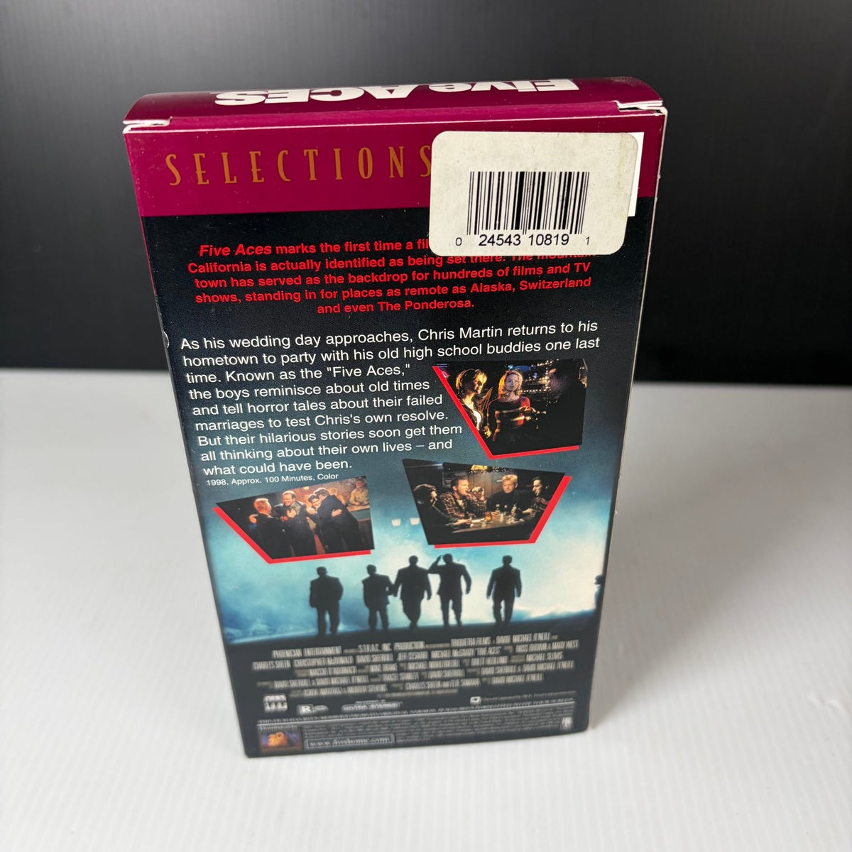 Five Aces VHS 1998 Drama Original Release 20th Century Fox Selections