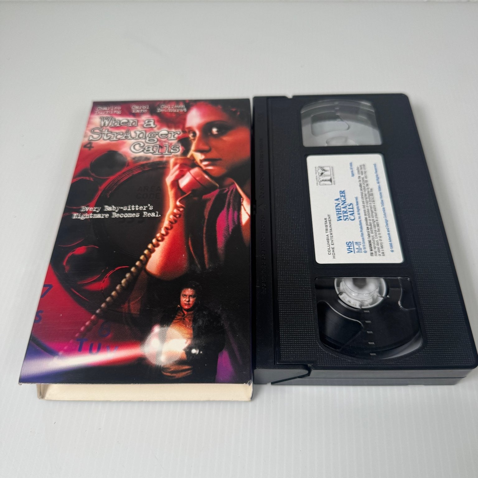 When a Stranger Calls VHS 1979 Horror Original Release Columbia Pictures