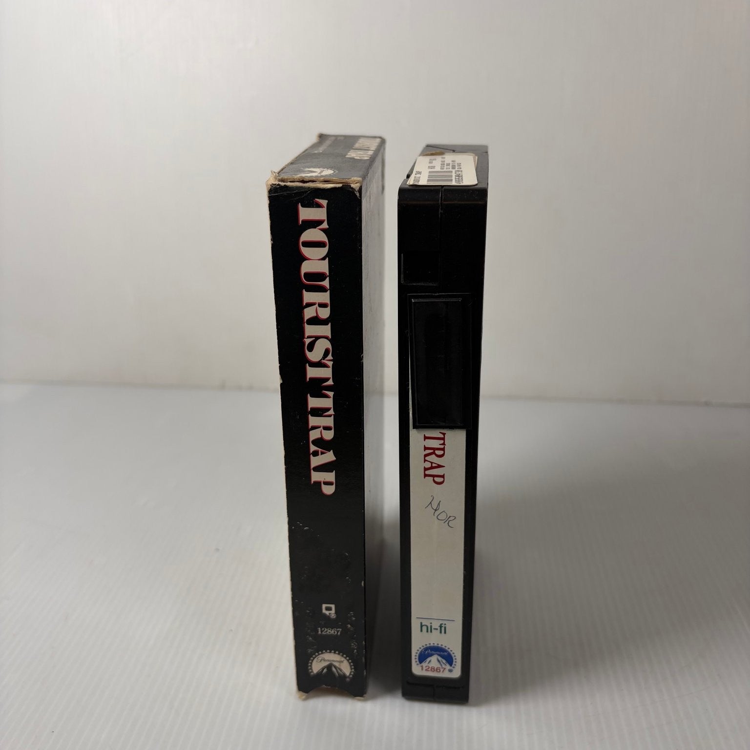 Tourist Trap VHS 1980 Horror Slasher Classic Paramount Video Hi-Fi