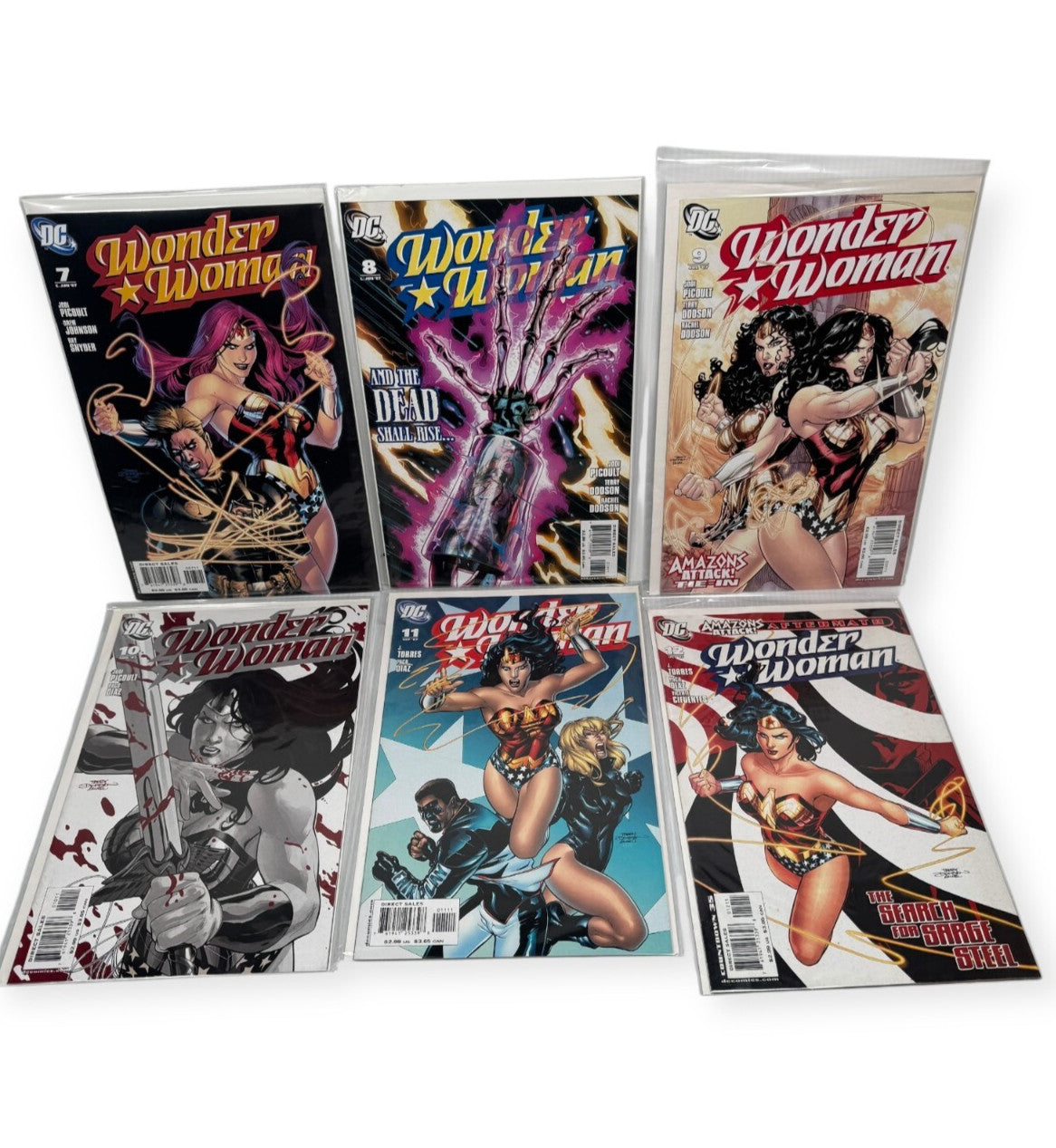 Wonder Woman 2006 Lot of 19 w/ 12-issue Run #1-12, 17-19 & More DC Comics