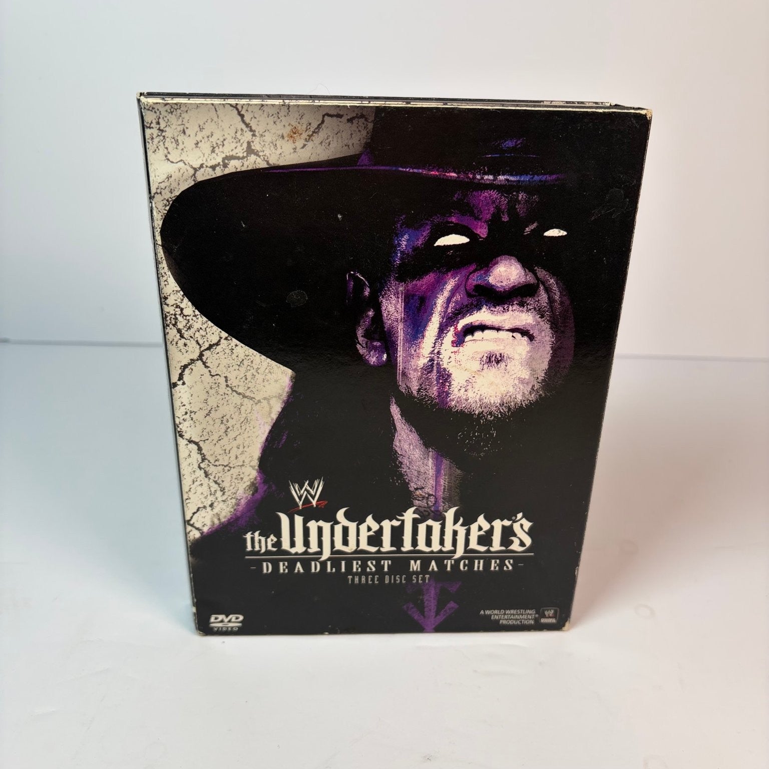 The Undertaker's Deadliest Matches DVD 2006 3 Disc Set Undertaker Stone Cold 9