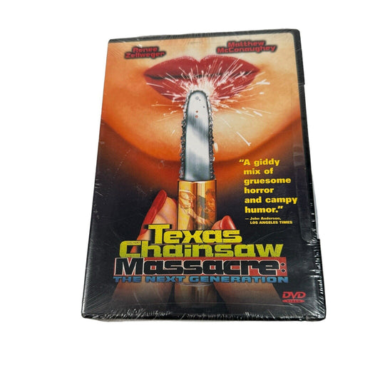 Texas Chainsaw Massacre: The Next Generation 1994 DVD Renee Zellweger