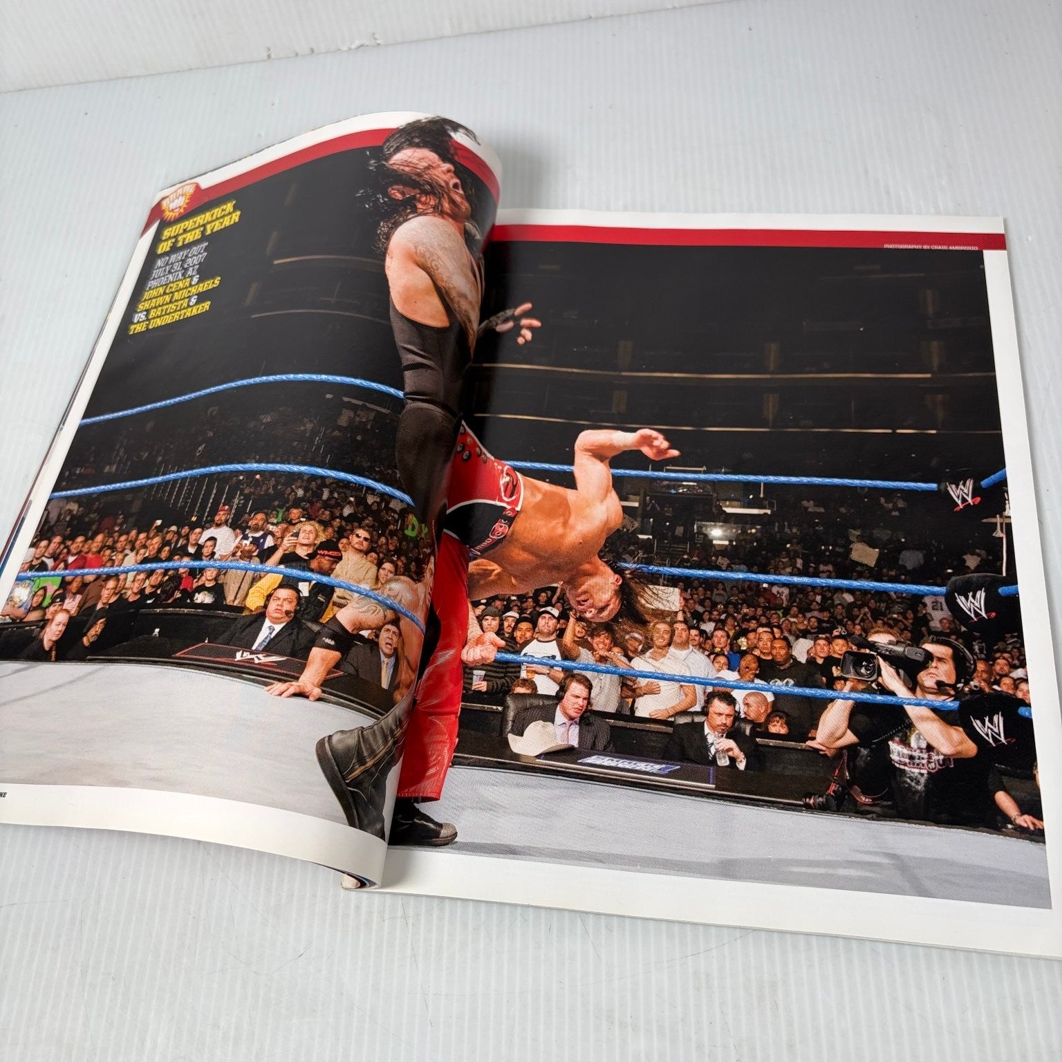 WWE Magazine Best of 2007 Superstars January 2008 Wrestling