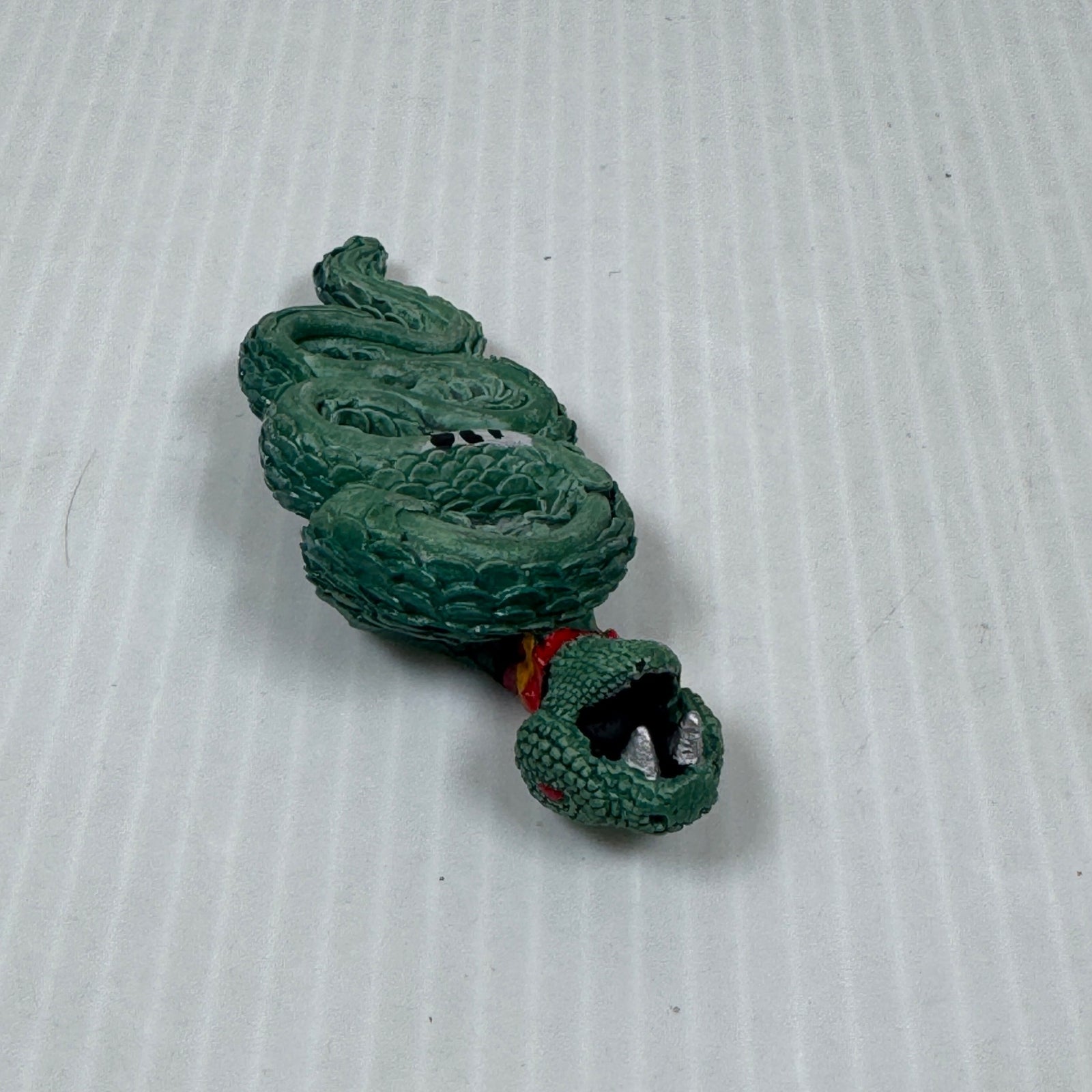 Grenadier 2010 (G) Giant Snake Lead Miniature Dungeons & Dragons Painted 1970s