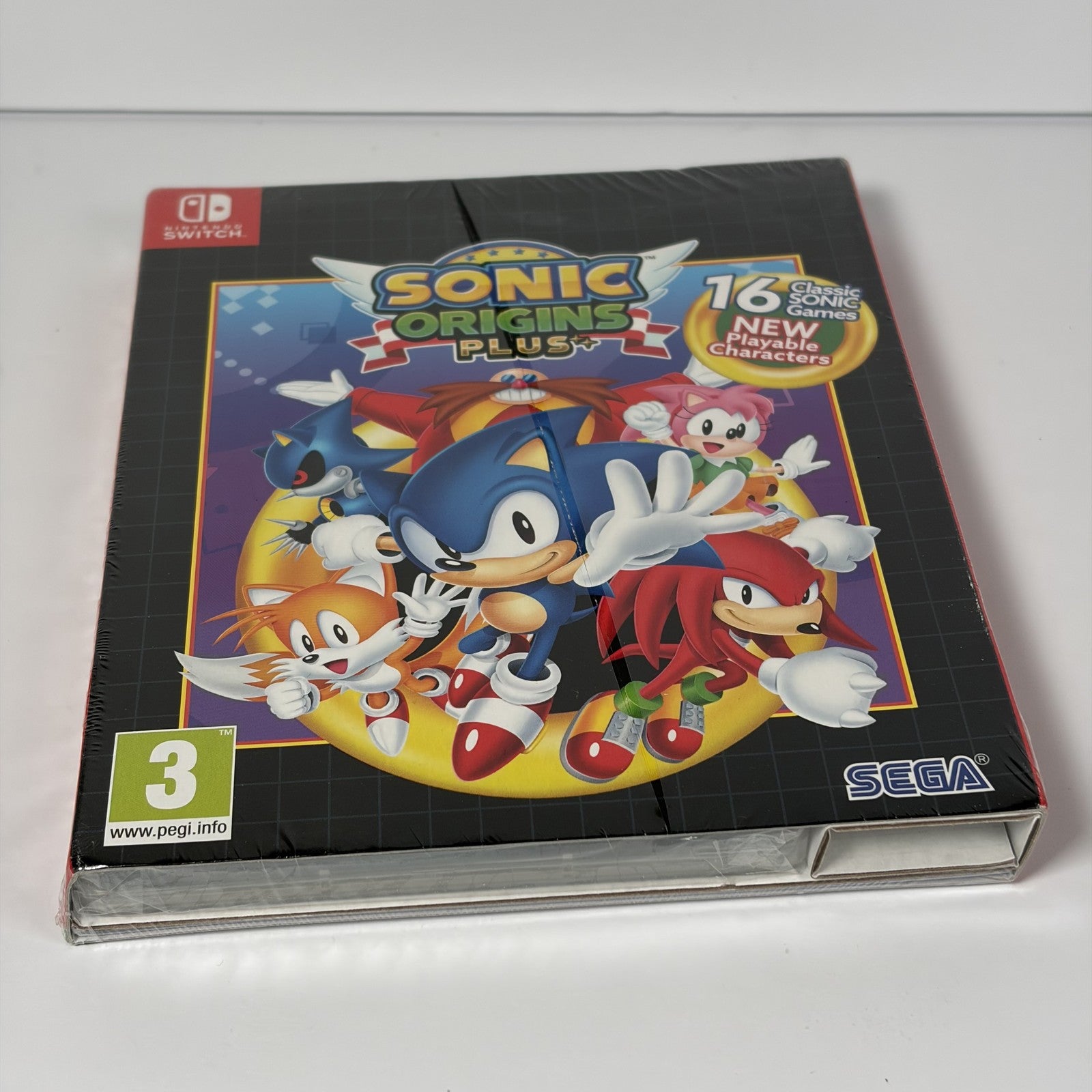 Sonic Origins Plus+ Nintendo Switch Sealed Classic Sega Collection Artbook