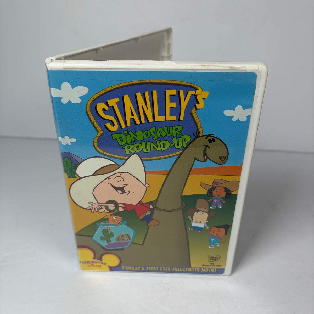 Stanley's Dinosaur Round-Up DVD Disney Children's Family Movie Full-Length NTSC