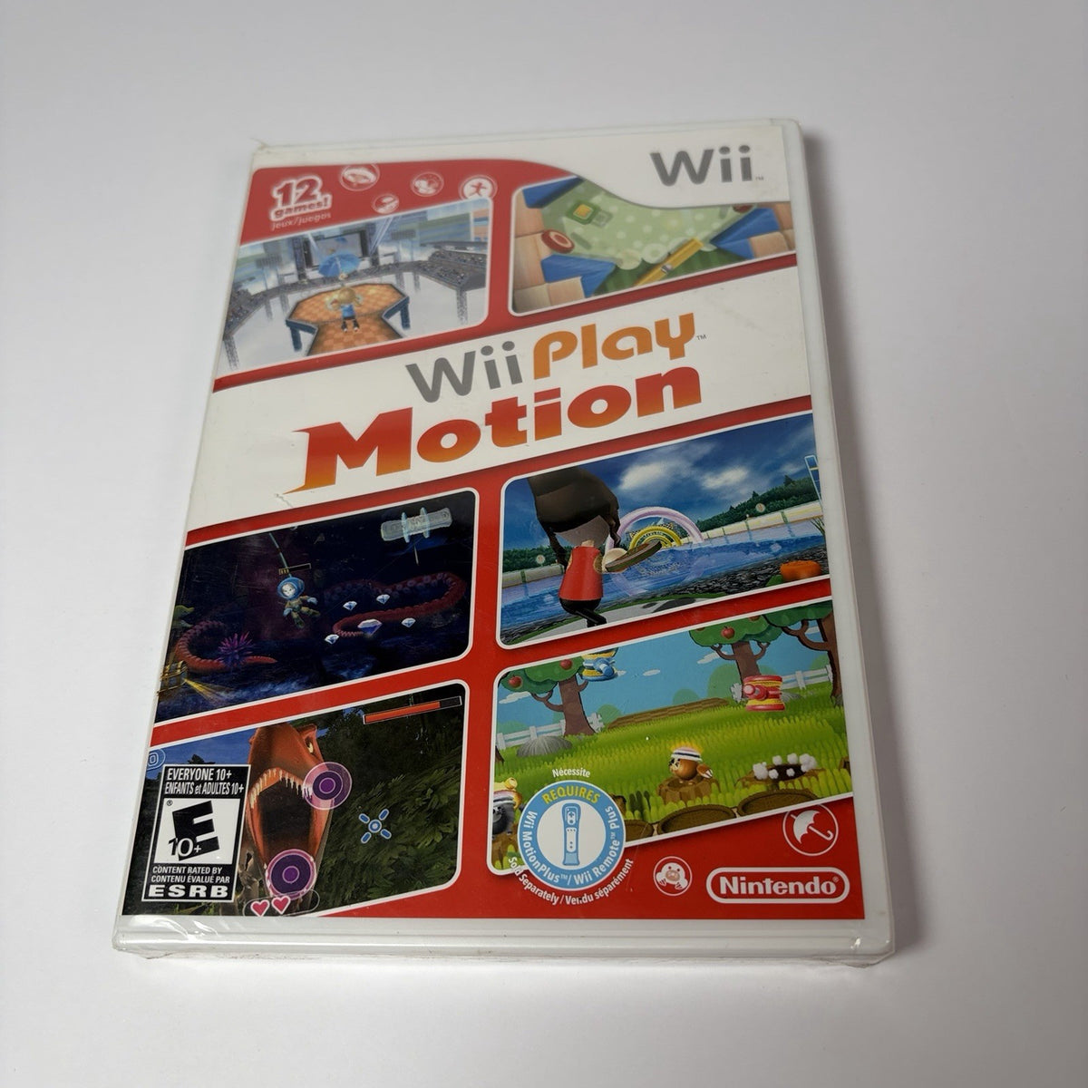 Wii Play Motion Video Game Nintendo Wii White Factory Sealed New