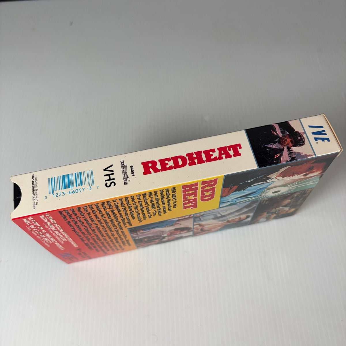 Red Heat VHS 1988 Action Comedy Original Release Arnold Schwarzenegger
