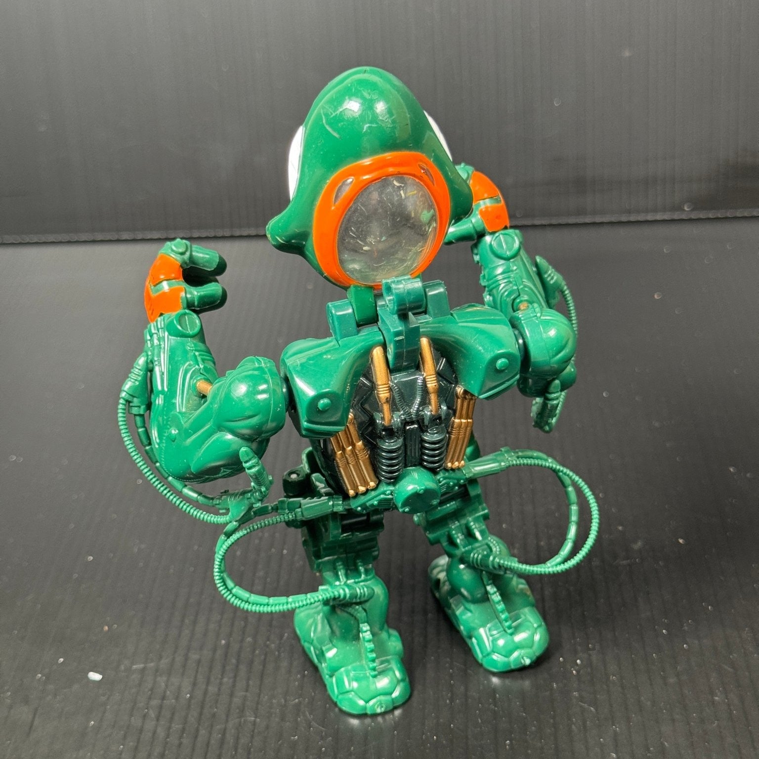 Teenage Mutant Ninja Turtles Muta Force Michelangelo Exo Mech Suit Incomplete