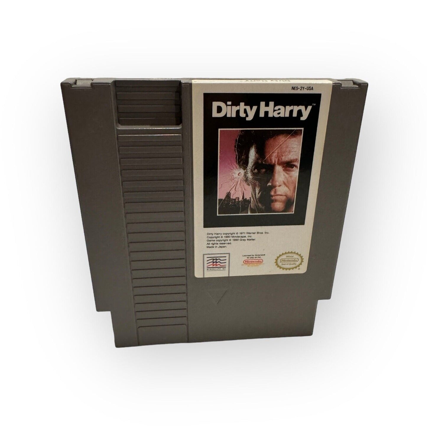 Dirty Harry  Nintendo Entertainment System Game Retro 90’s NES Authentic Tested