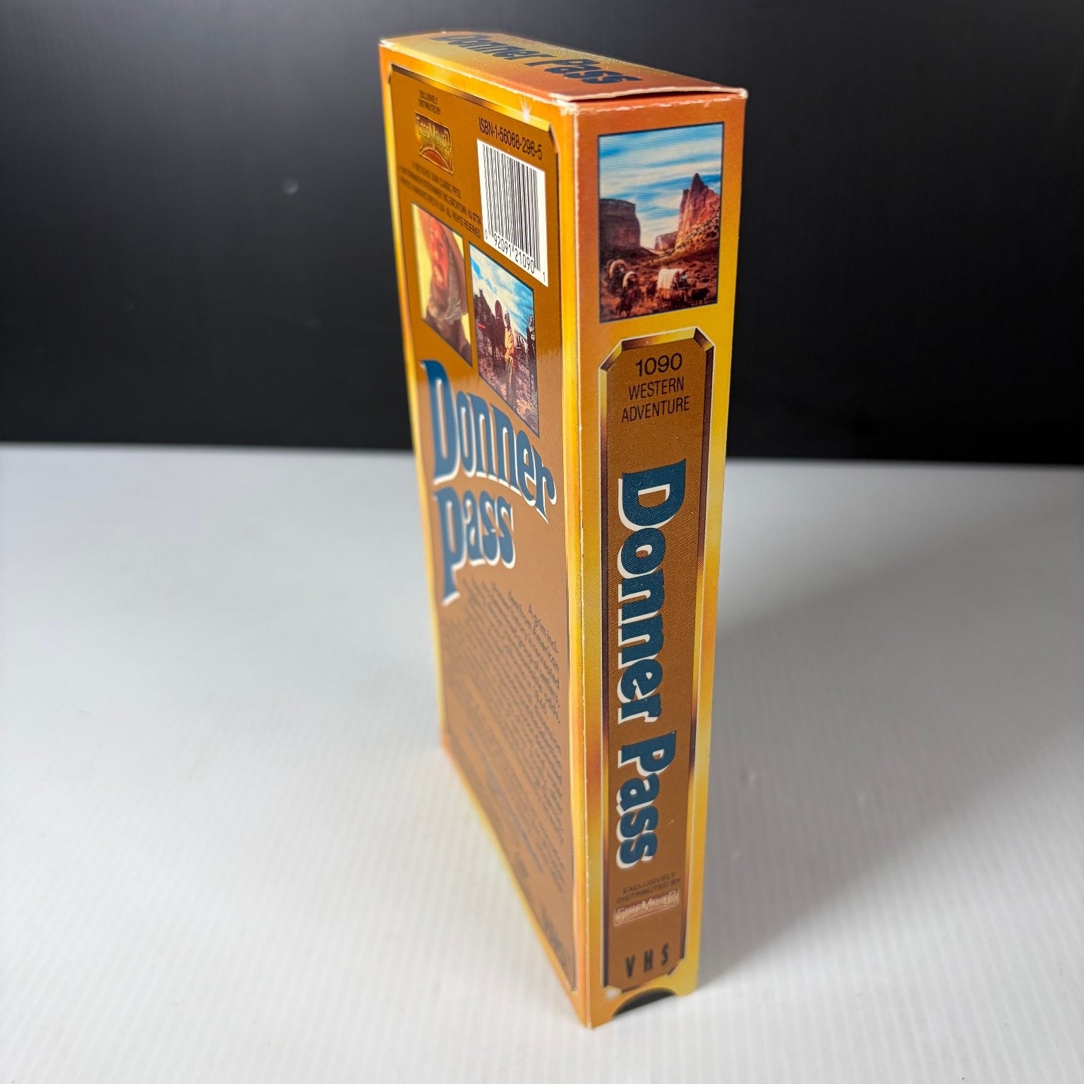 Donner Pass VHS 1991 Western Adventure Original Release StarMaker