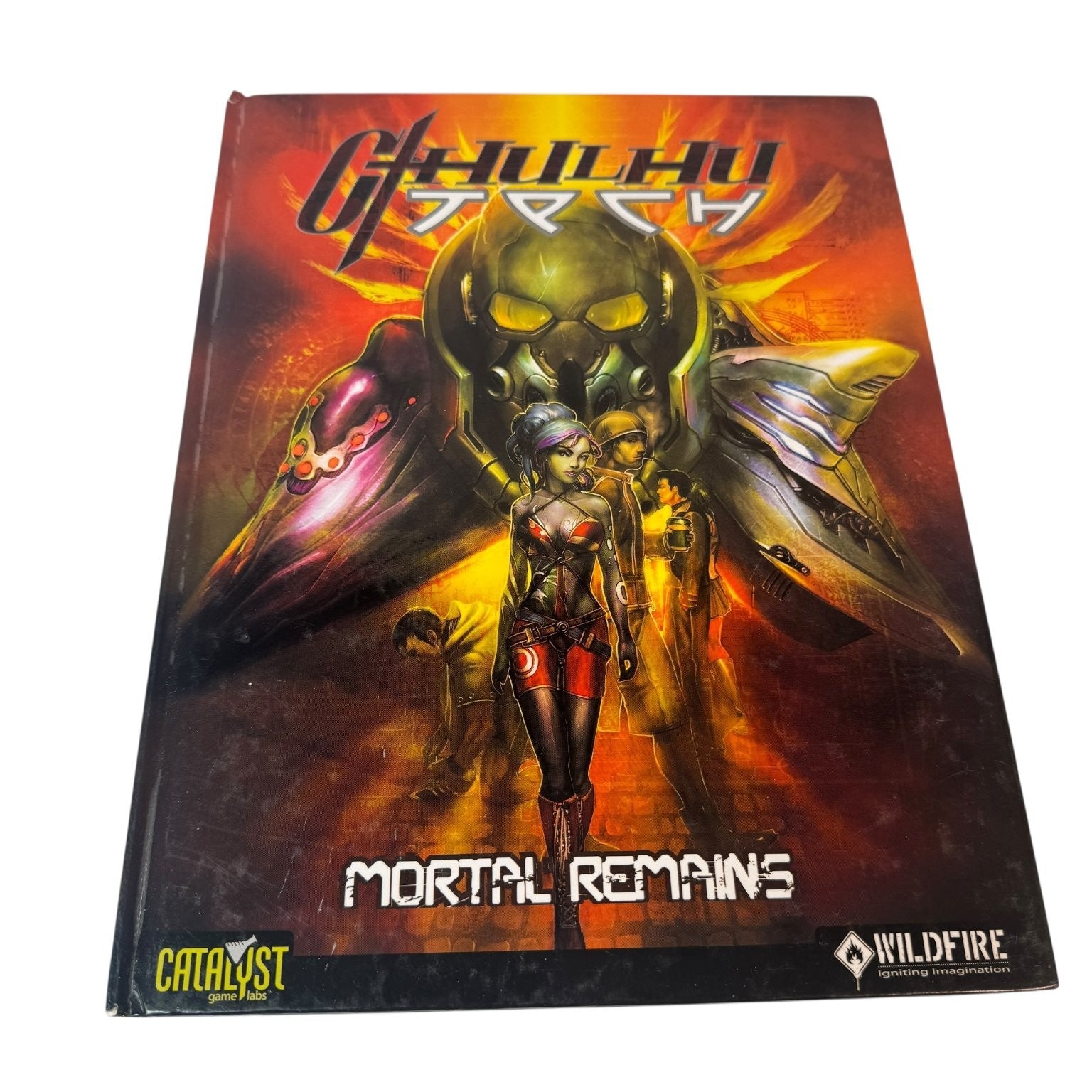 Cthulhu Tech Mortal Remains RPG Core Book 2009 Catalyst Game Labs Hardcover