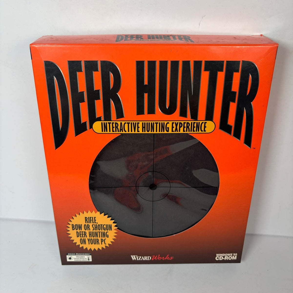 Deer Hunter Interactive Hunting Experience PC CD-ROM Windows 95 Big Box Game