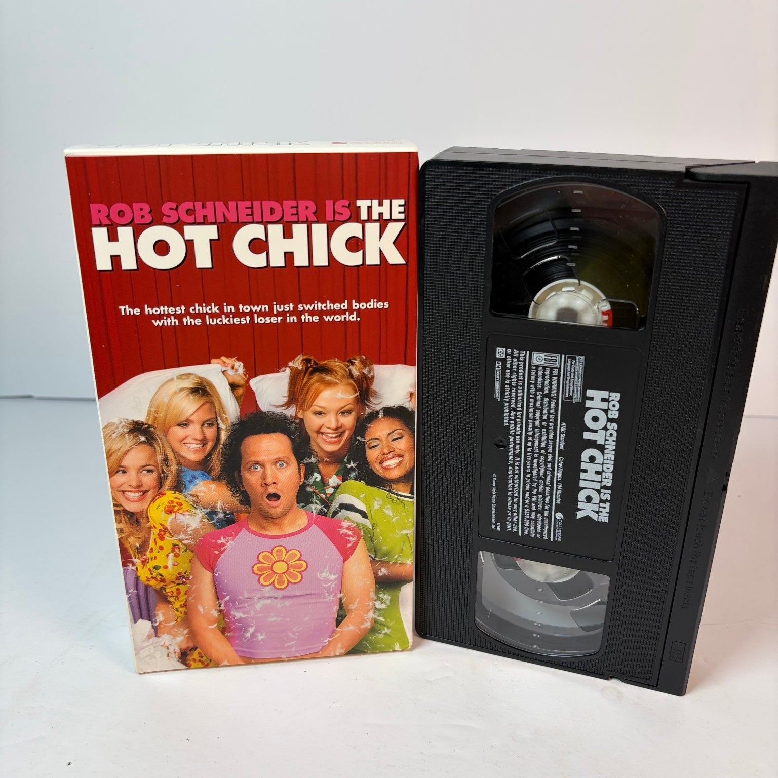 Rob Schneider Is The Hot Chick VHS 2003 Comedy Touchstone Home Ent