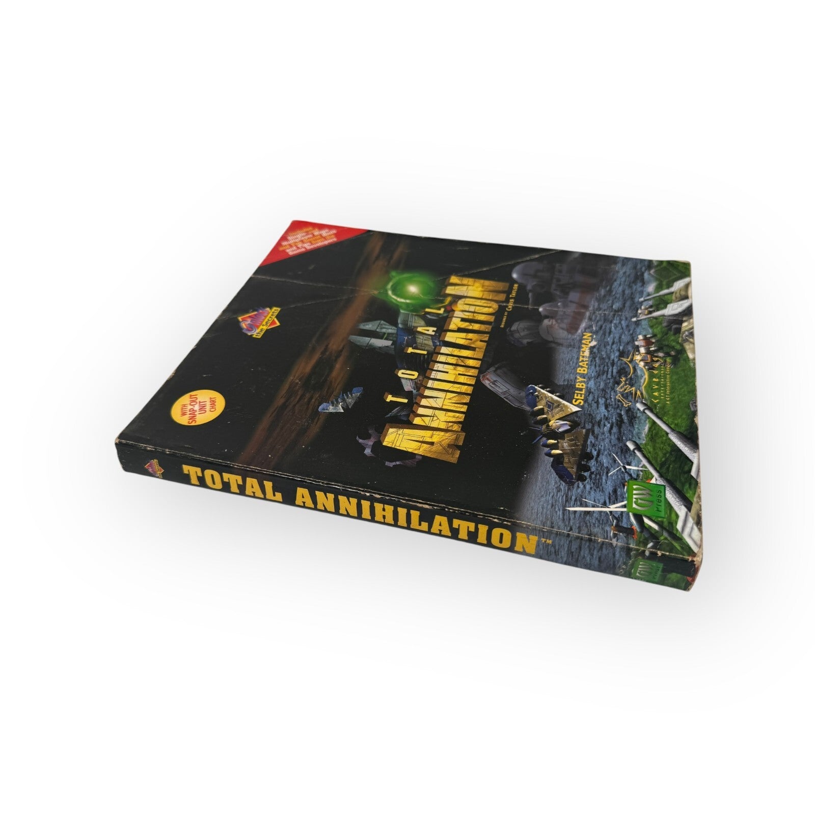 1997 GW Press Total Annihilation Computer PC Video Game Strategy Guide Book Only