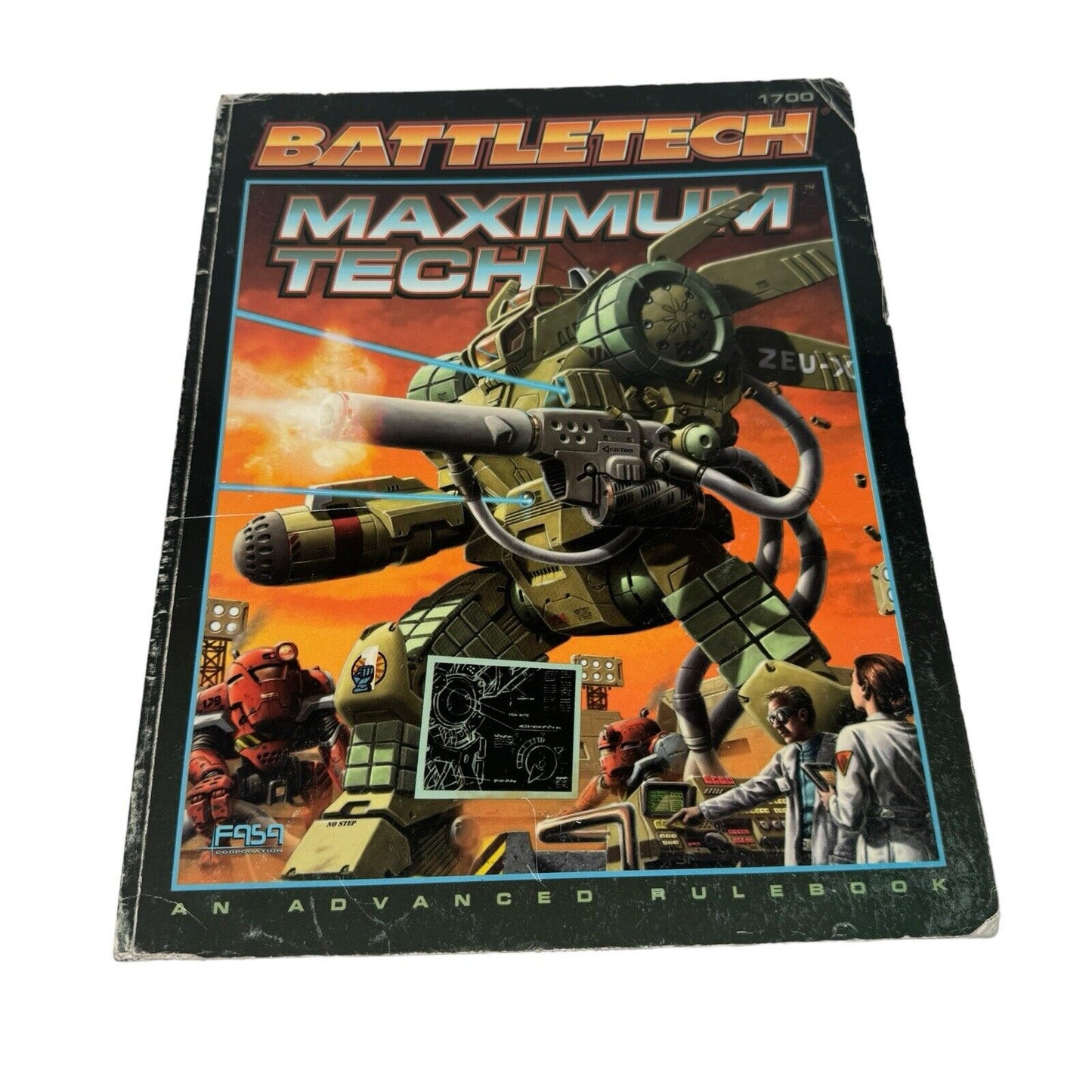 FASA Battletech Maximum Tech (1st Ed) VTG Mechwarrior RPG