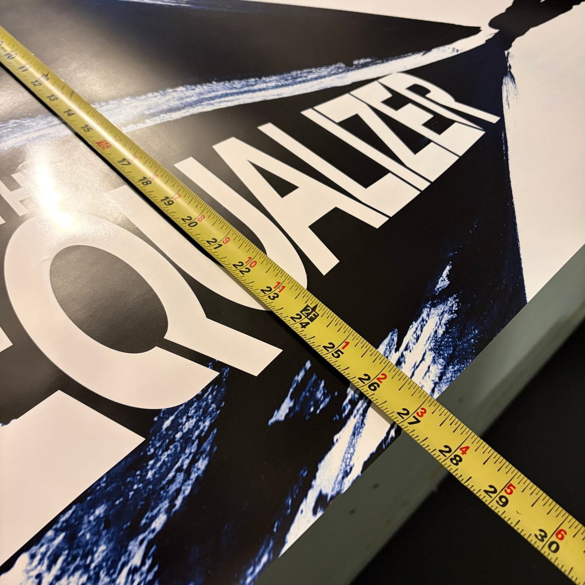 The Equalizer 2014 One Sheet Movie Poster Original Double-Sided Denzel Preview