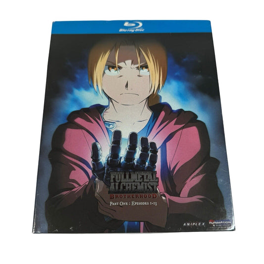 FULLMETAL ALCHEMIST BROTHERHOOD PART ONE - TESTED AND WORKING BLURAY DVD MOVIE