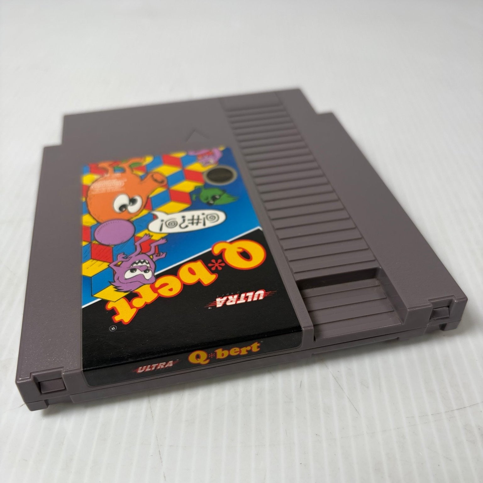 Qbert Nintendo NES Video Game Classic Arcade Puzzle Cartridge