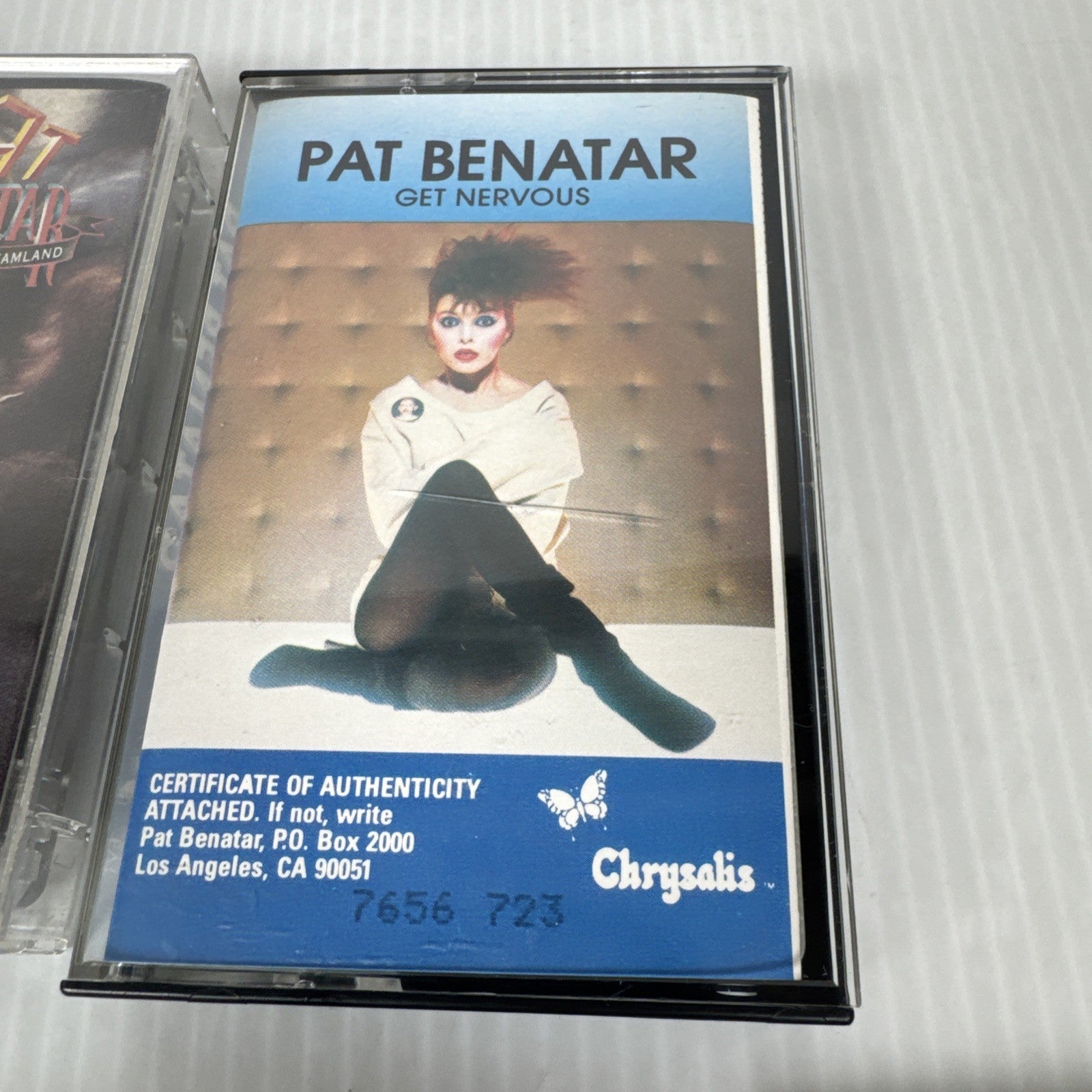 Cassette Tape Lot Of 4 Pat Benatar Albums Tropico, Seven The Hard Way & More