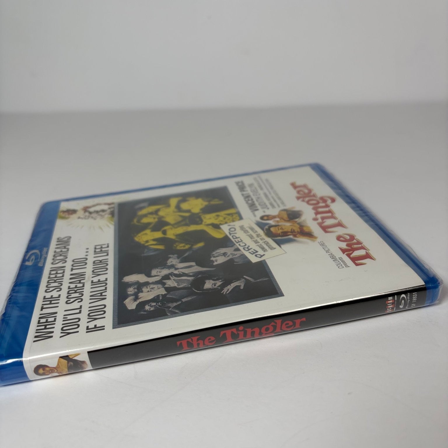 The Tingler Blu-ray 1959 Vincent Price William Castle Percepto Scream Factory