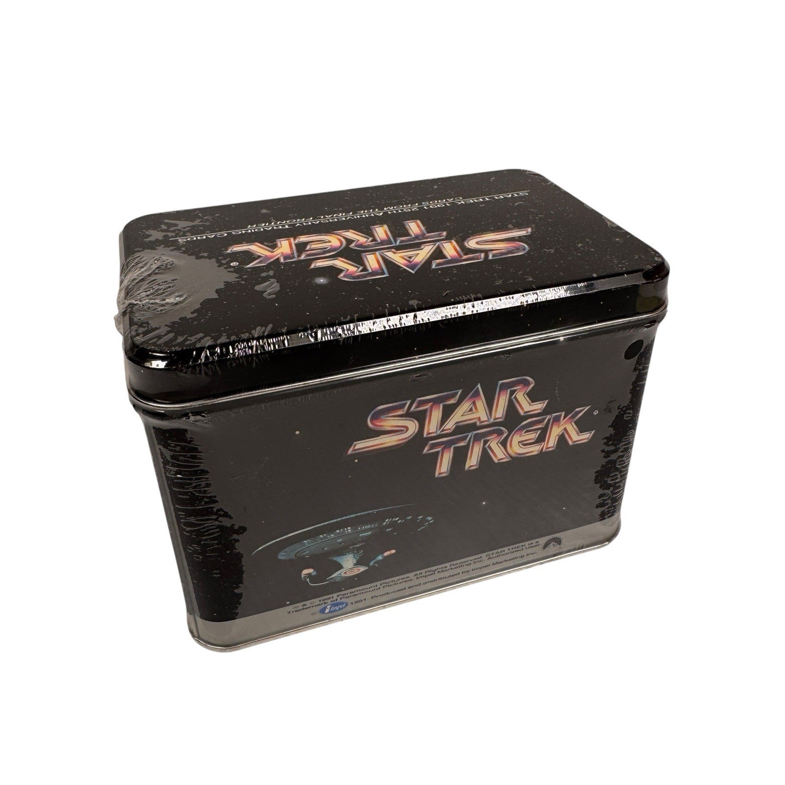 Vintage Star Trek 1991 25th Anniversary Cards Collectors Tin Sealed 1991 Impel