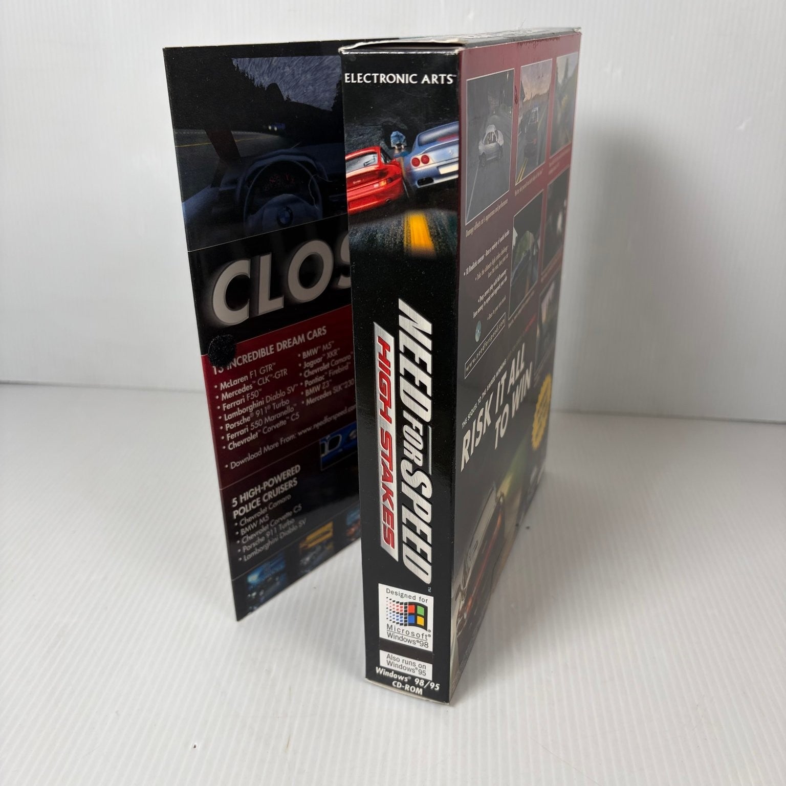 Need for Speed High Stakes Big Box PC CD-ROM Video Game Racing Multiplayer