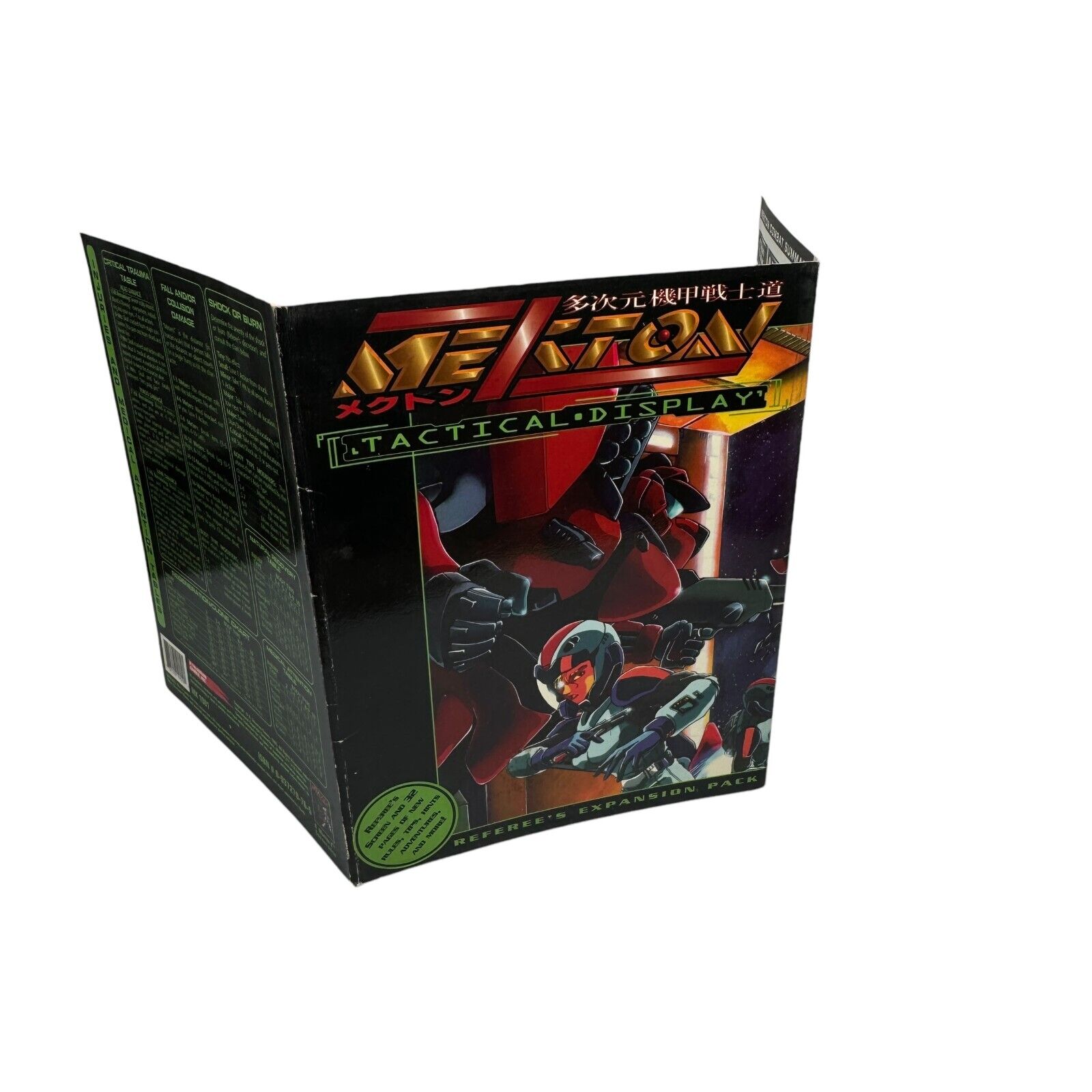 Mekton Tactical Display DM Screen with Core Rules Insert Referee's Expansion