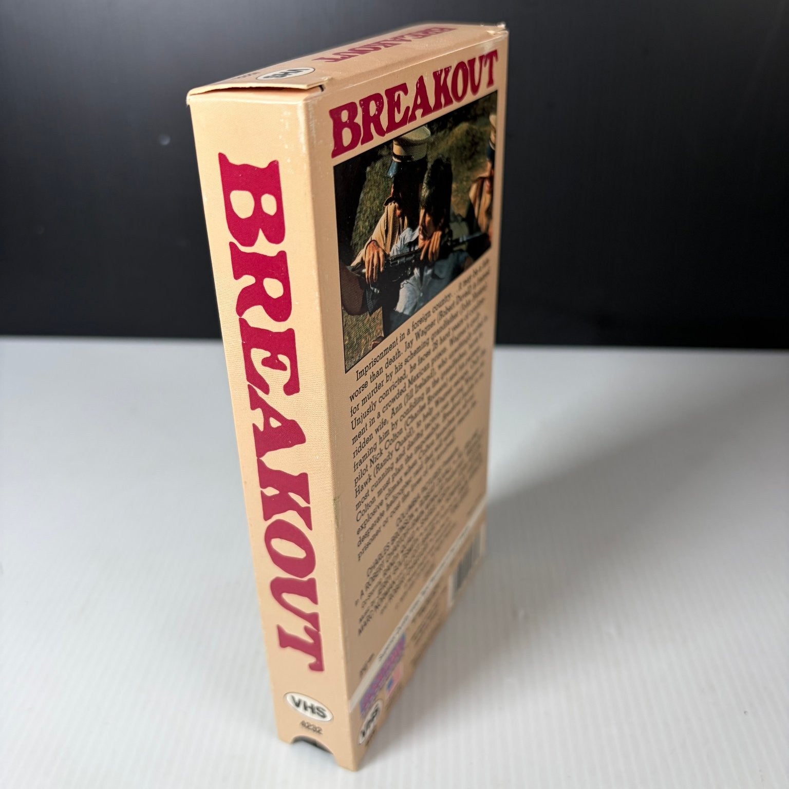 Breakout VHS 1975 Action Thriller Original Release GoodTimes Charles Bronson