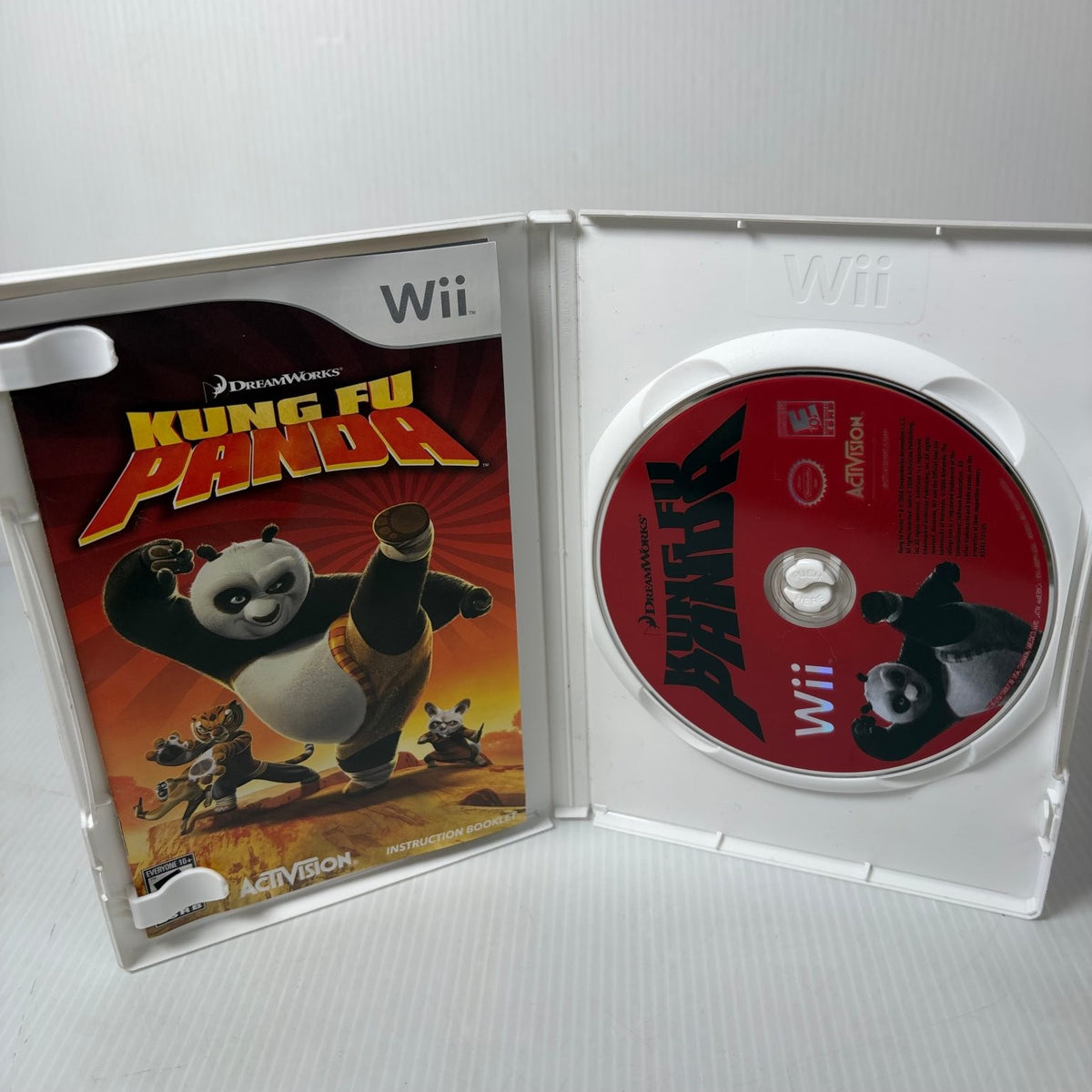 Kung Fu Panda Nintendo Wii Video Game Action Adventure Complete CIB