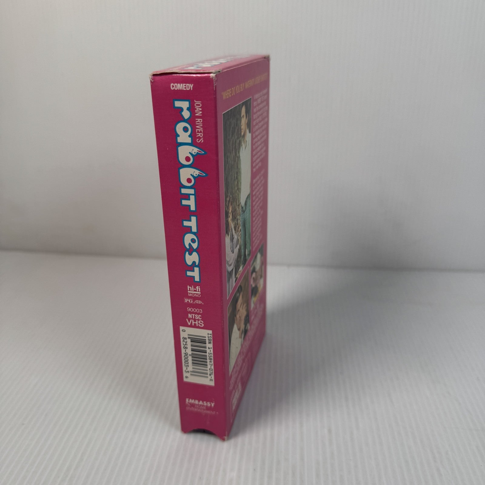 Vintage Rabbit Test VHS Joan Rivers Billy Crystal Comedy 1978 Movie NTSC Embassy