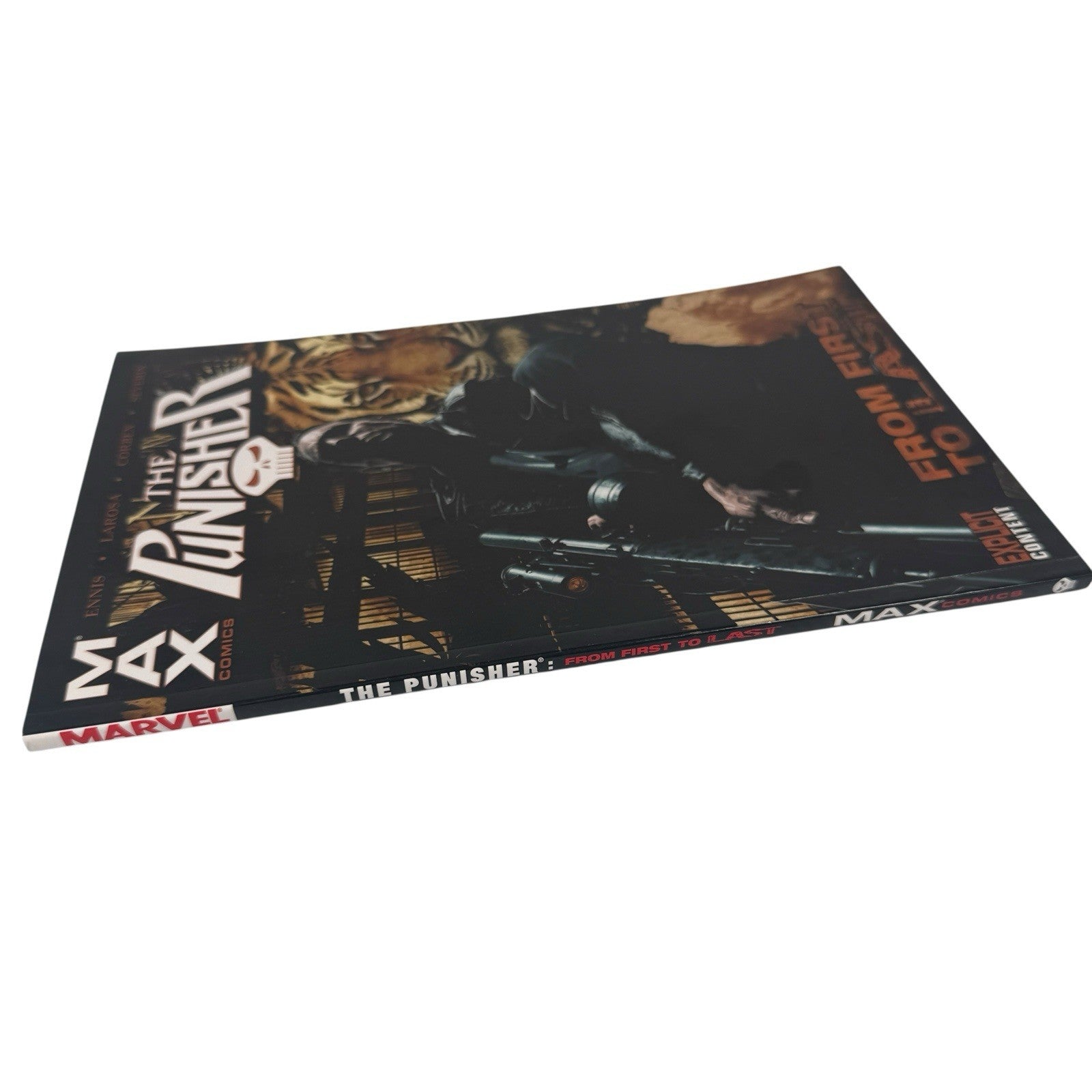 Punisher Max: From First to Last TPB 2008 Marvel rare OOP Garth Ennis