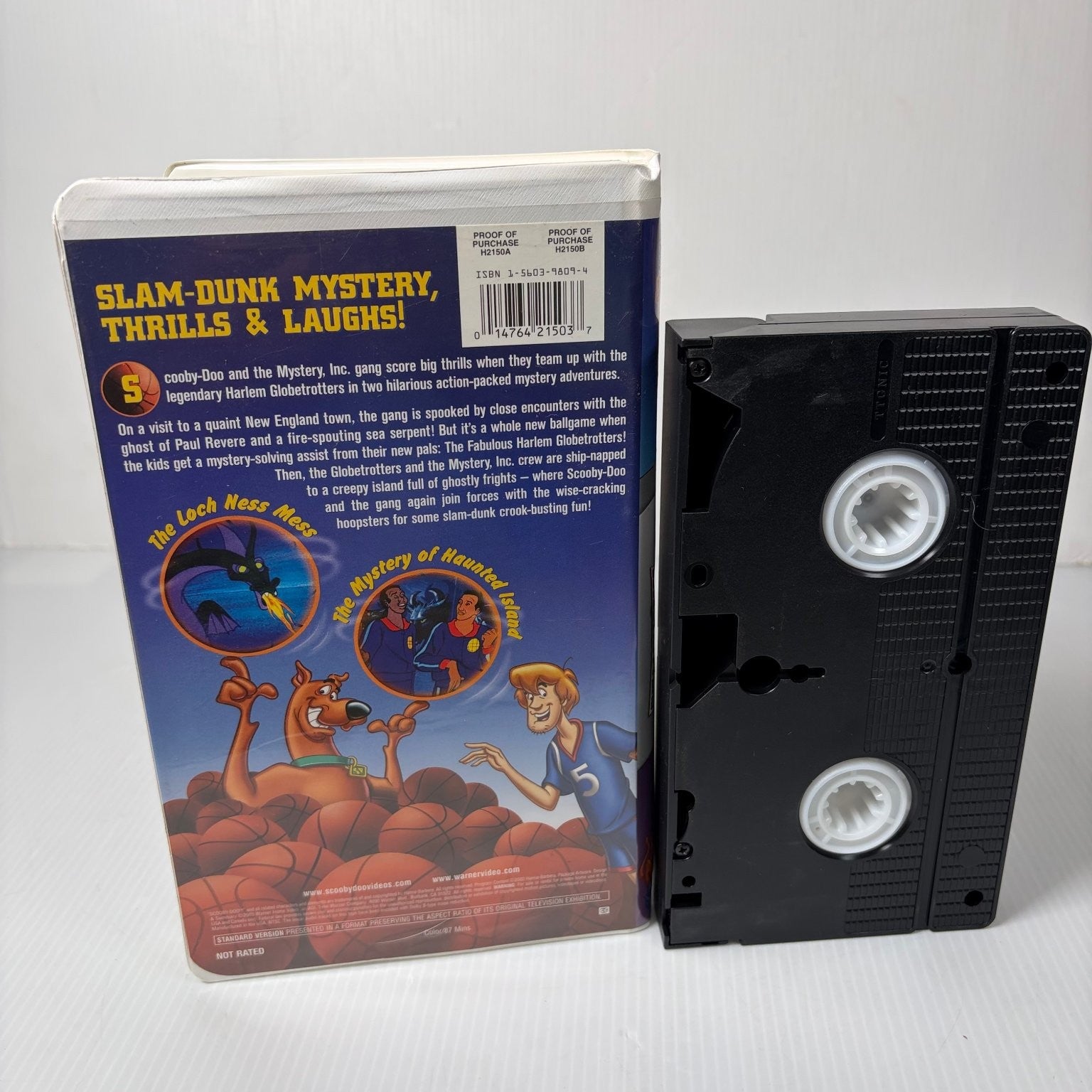 Scooby-Doo! Meets The Harlem Globetrotters VHS 1999 Animated Comedy Clamshell